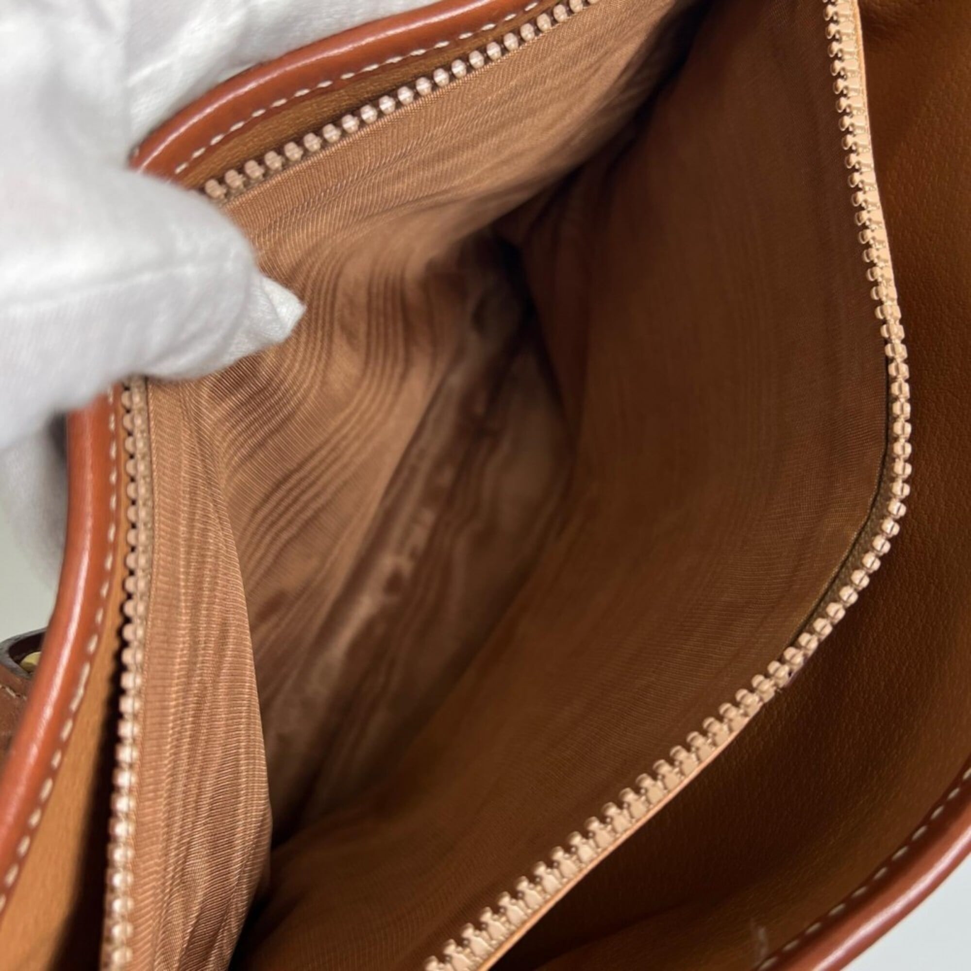 Celine Brown Leather Tote Bag (Pre-Owned)