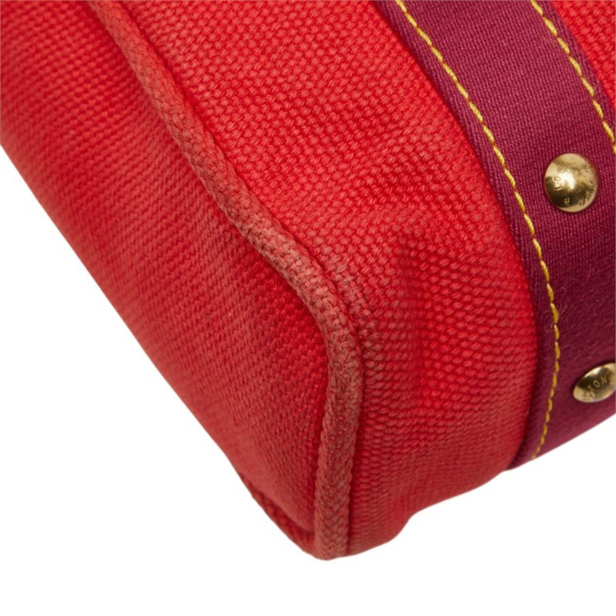 Louis Vuitton Antigua Red Color Rouge Canvas Shoulder Bag Tote Bag (Pre-Owned)