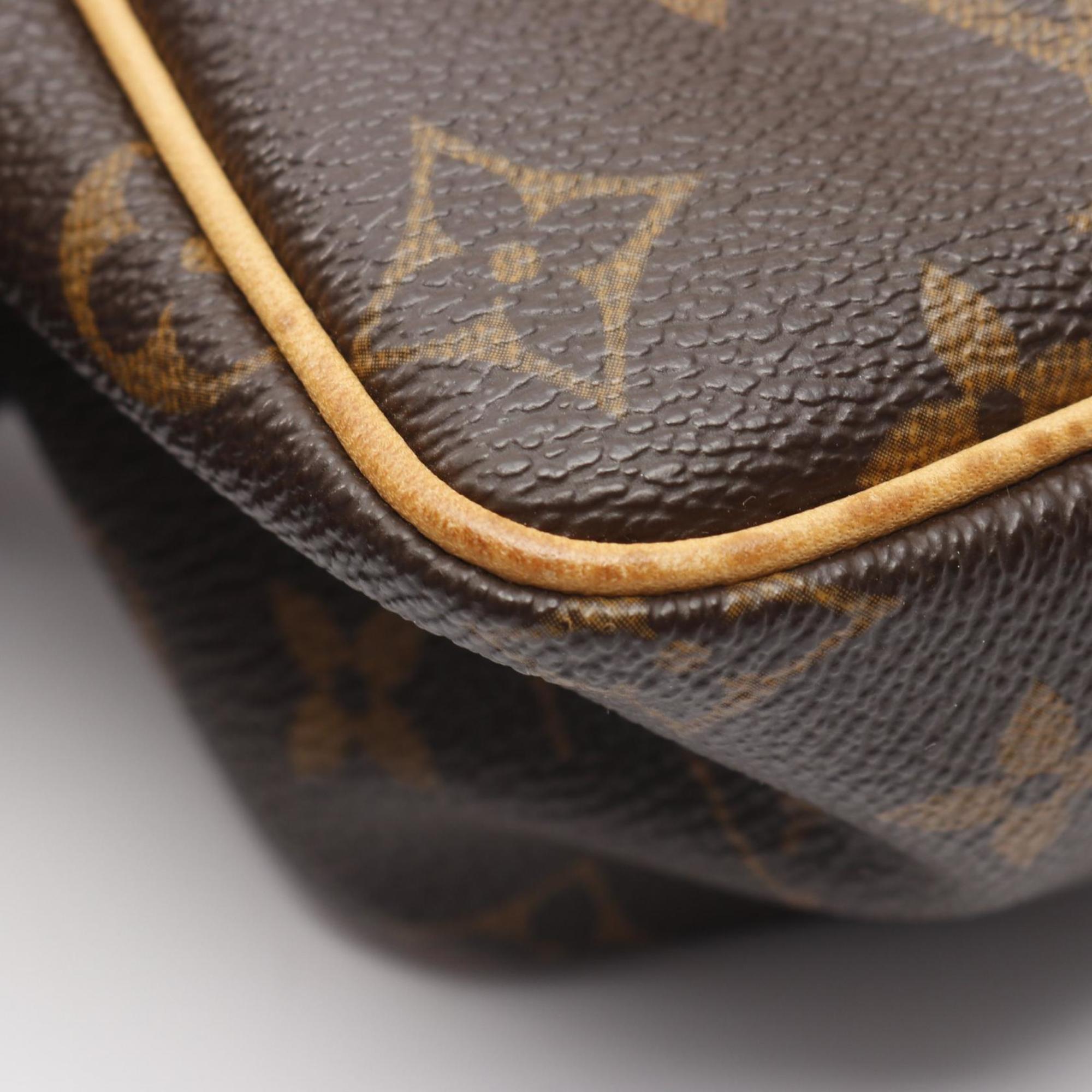 Louis Vuitton Brown Pvc Leather Shoulder Bag (Pre-Owned)