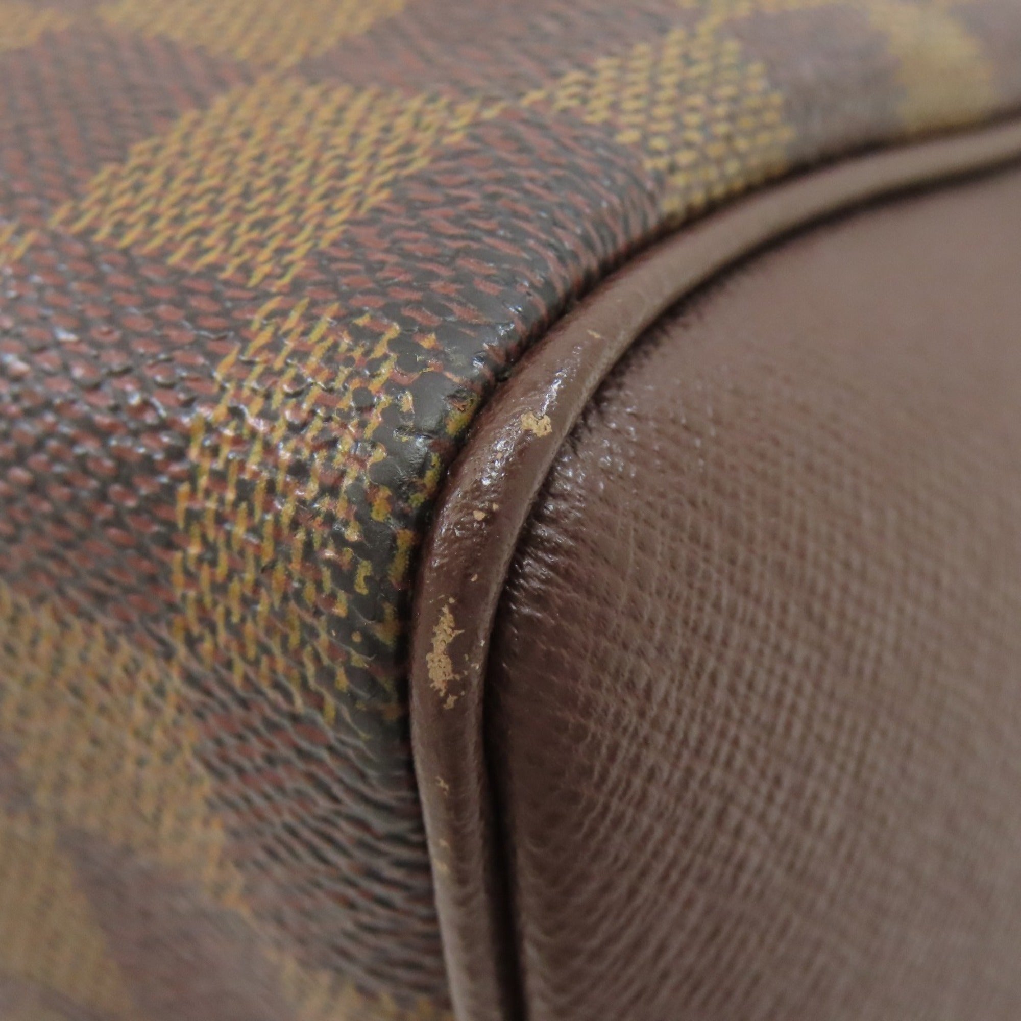 Louis Vuitton Damier Canvas Ebene Damier Canvas Handbag (Pre-Owned)