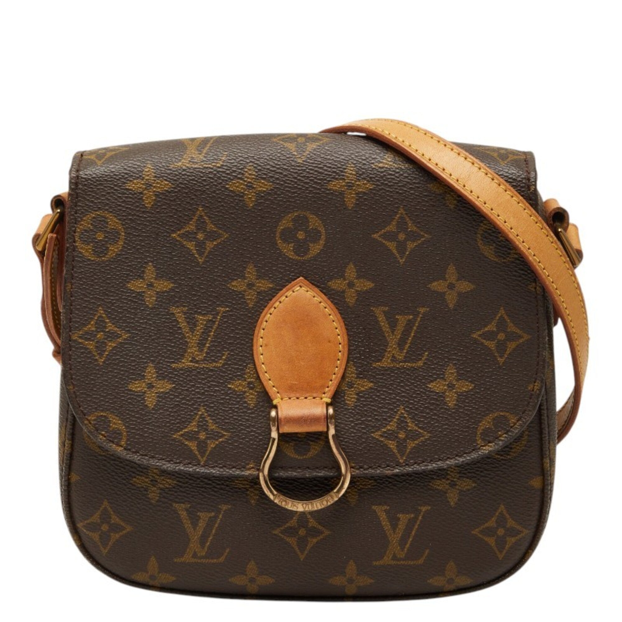 Louis Vuitton Monogram Brown Pvc Leather Shoulder Bag (Pre-Owned)