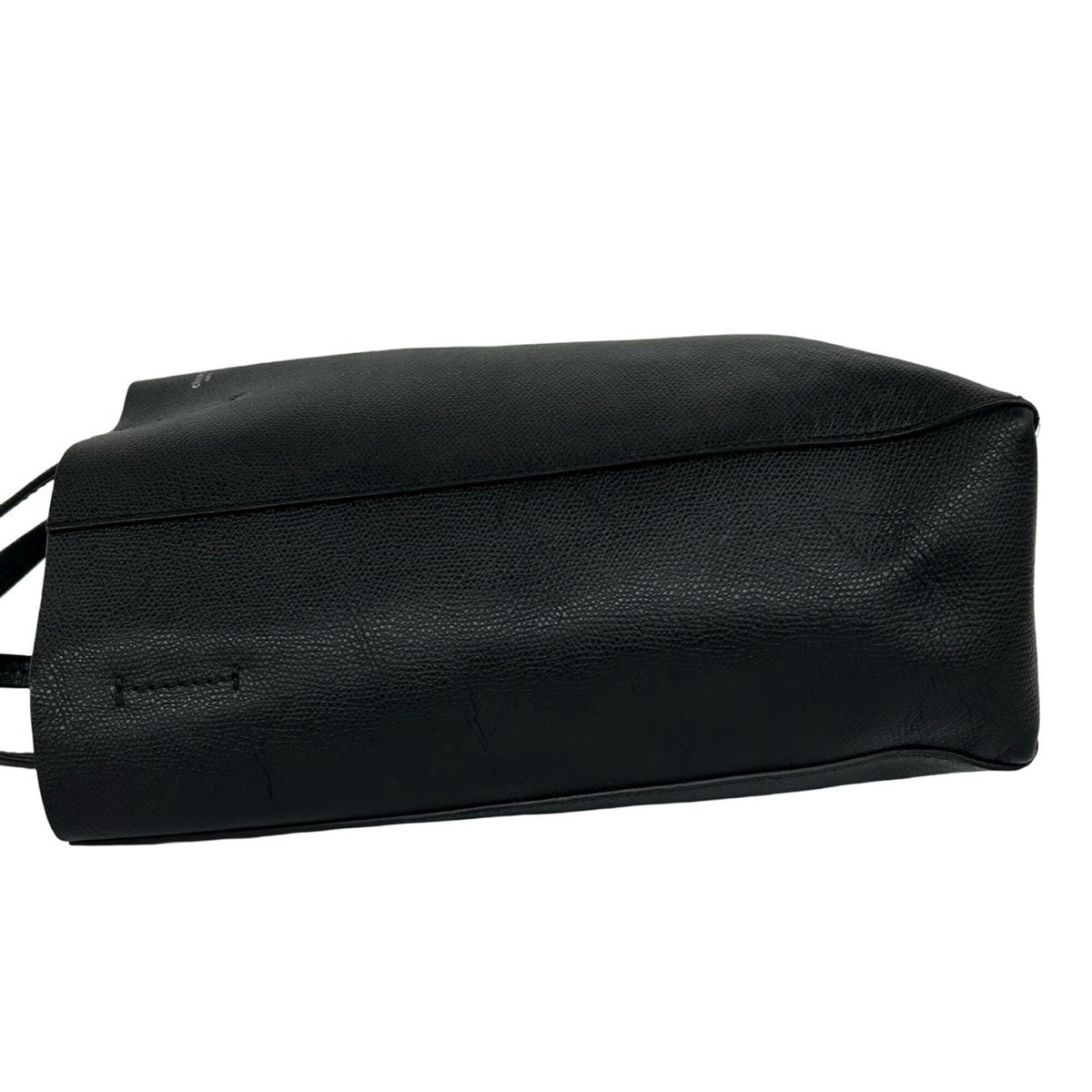 Celine Black Leather Handbag Shoulder Bag Tote Bag (Pre-Owned)