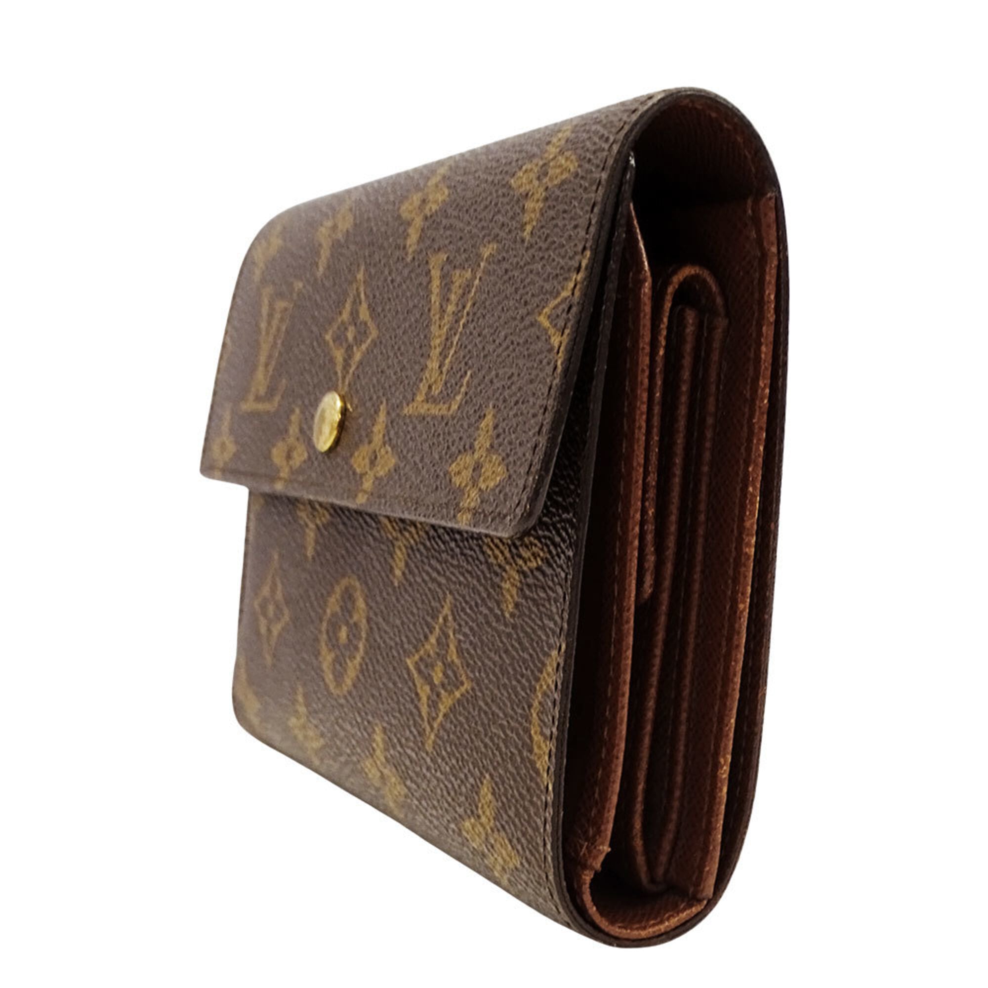 Louis Vuitton Brown Galle Monogram Monogram Wallet (Tri-Fold) (Pre-Owned)