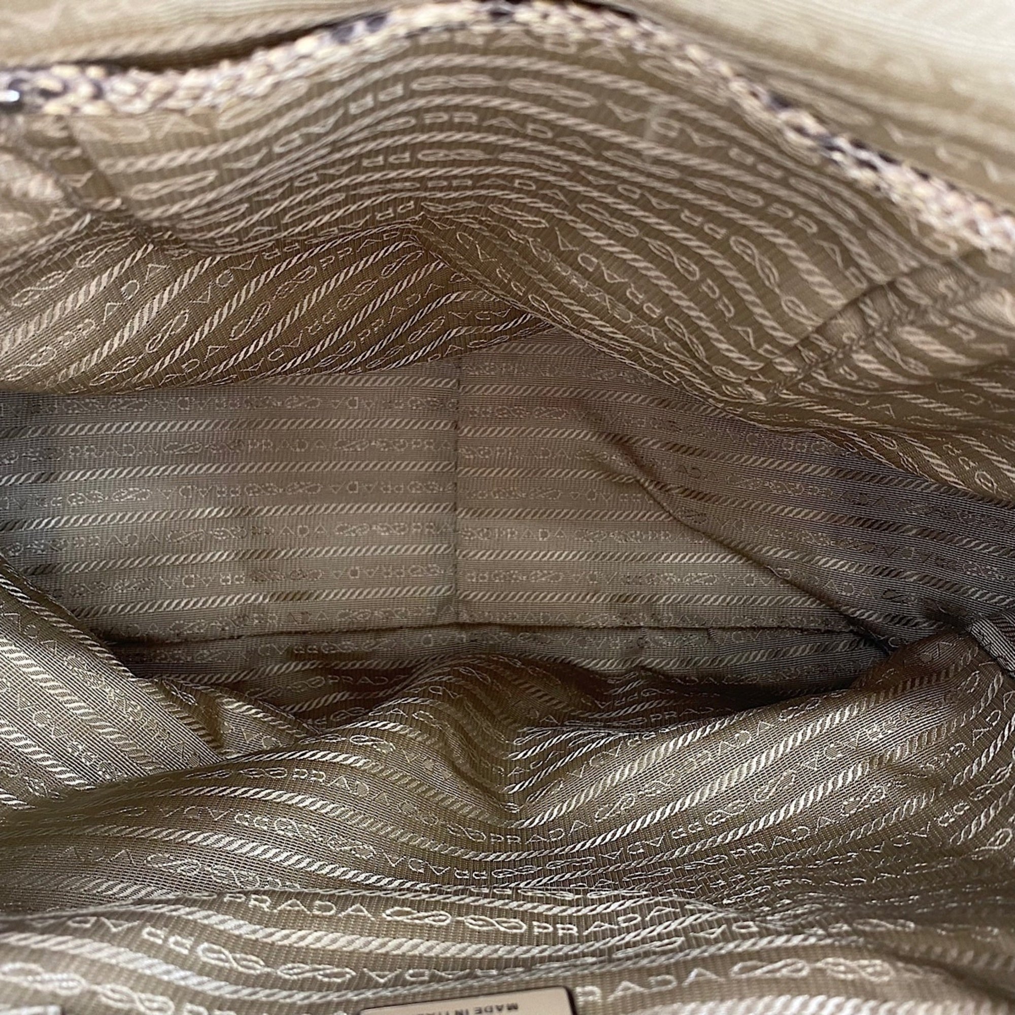 Prada Beige Handbag (Pre-Owned)