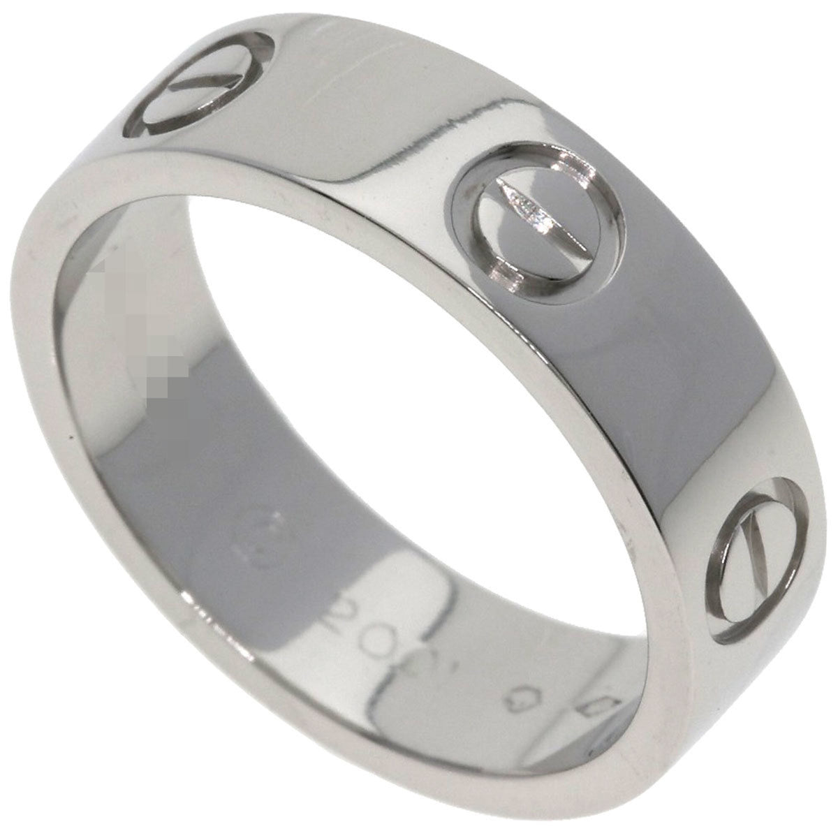 Cartier Love Platinum 950 Band Ring (Pre-Owned)