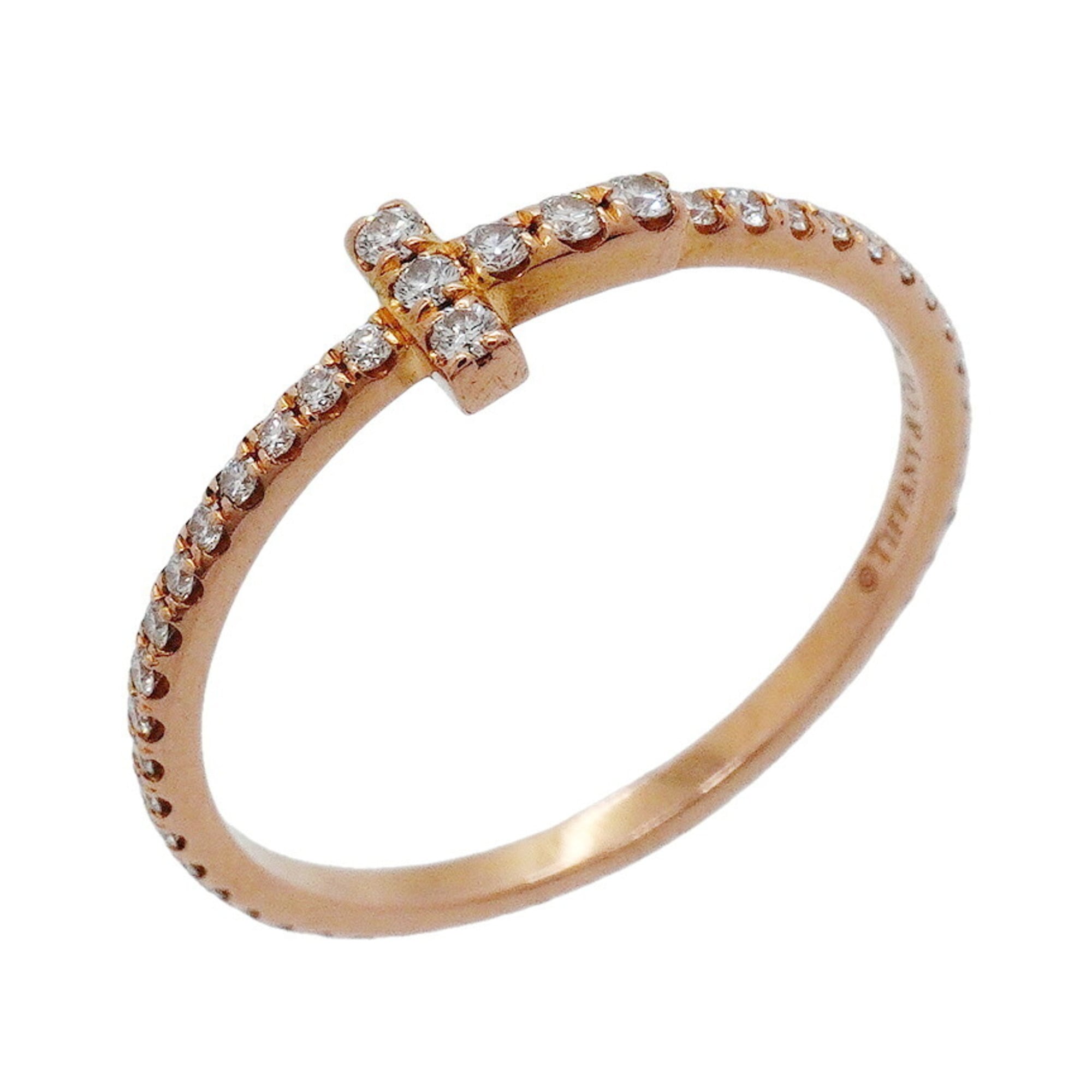 Tiffany Pink Gold (18K) Band Ring (Pre-Owned)