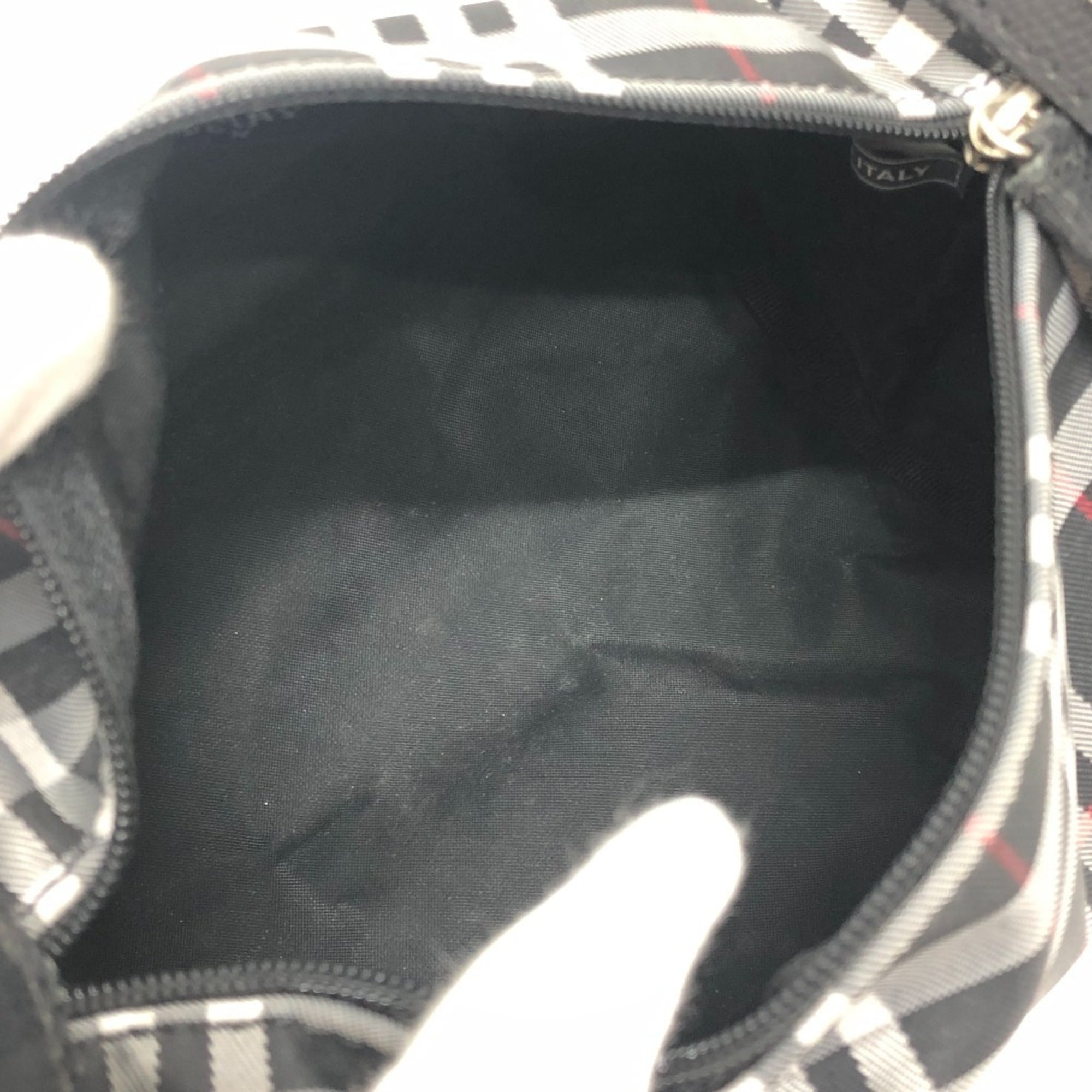 Burberry Black Canvas Handbag (Pre-Owned)