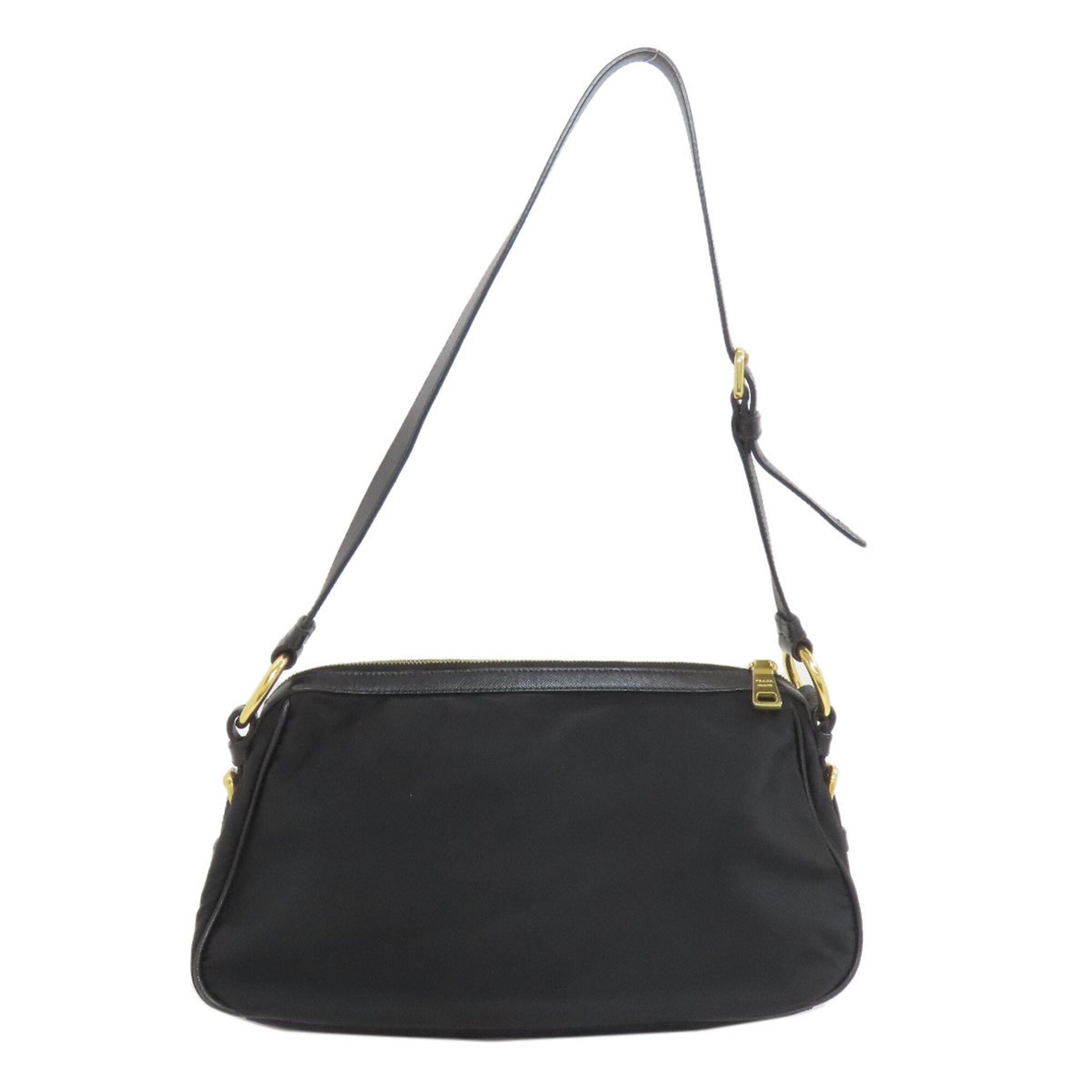 Prada Black Nylon Shoulder Bag (Pre-Owned)