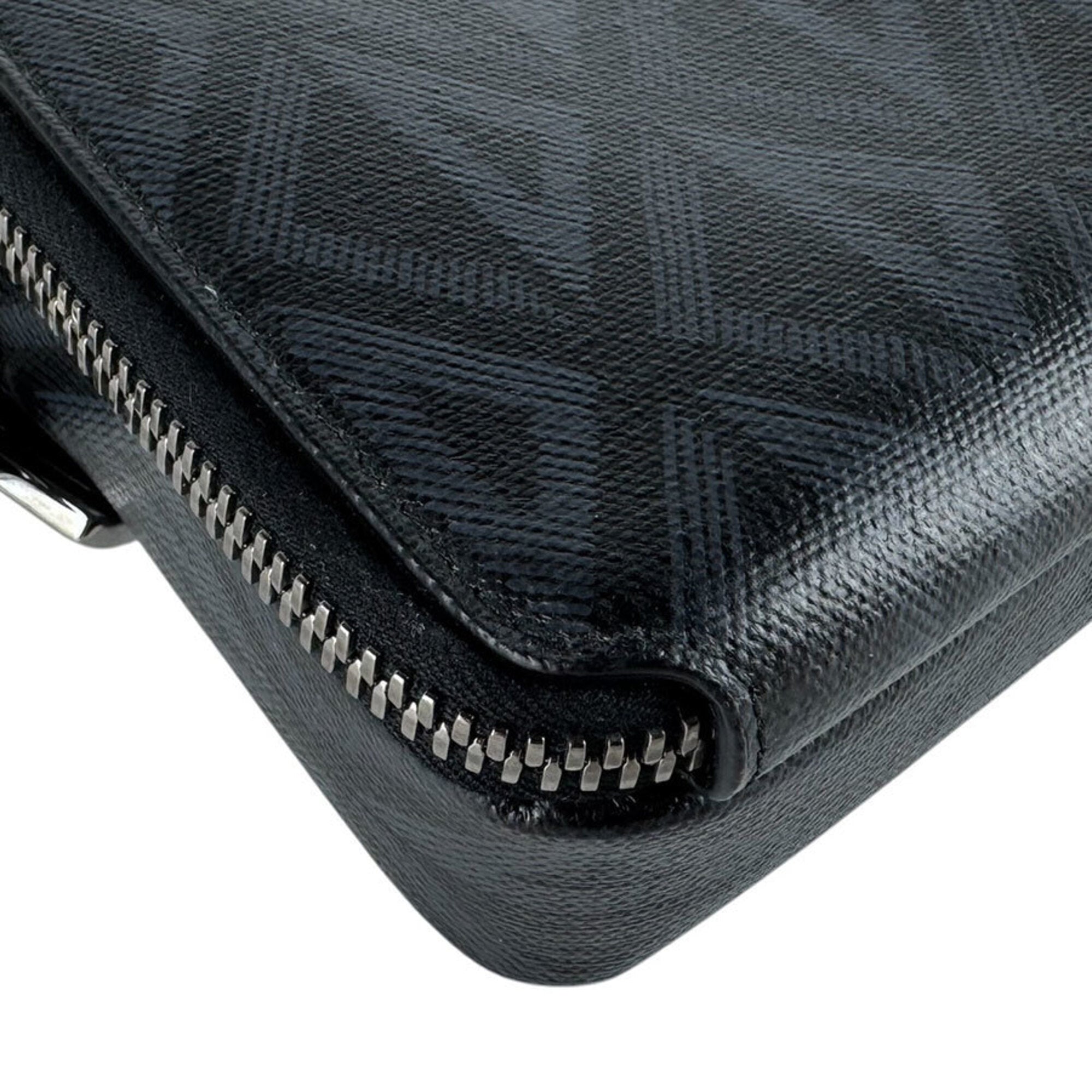 Christian Dior Black Coated Canvas Shoulder Bag (Pre-Owned)