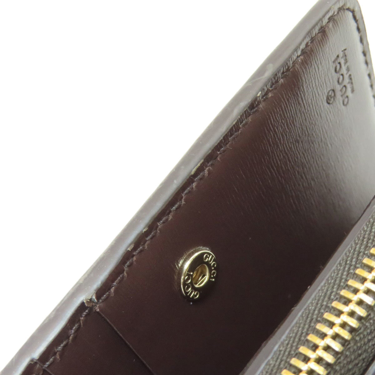 Gucci Brown Canvas Wallet (Bi-Fold) (Pre-Owned)