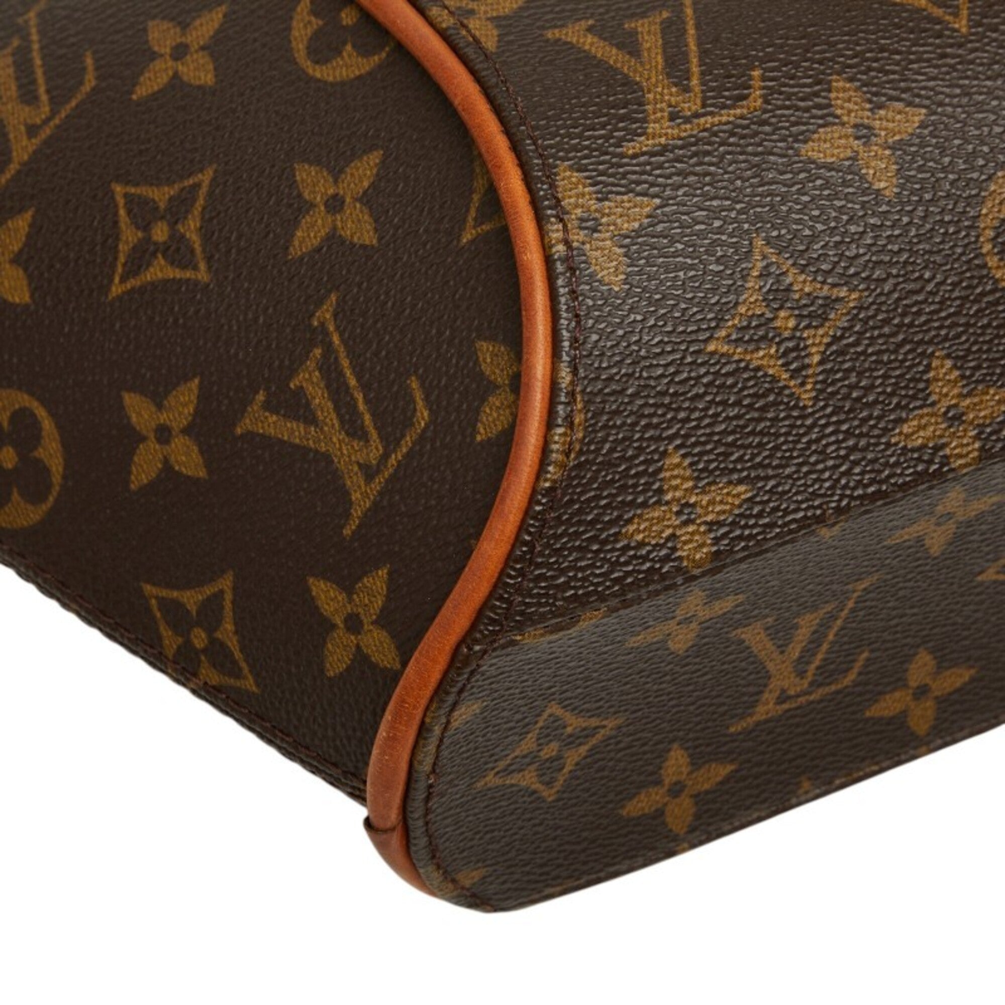Louis Vuitton Brown Pvc Leather Handbag (Pre-Owned)