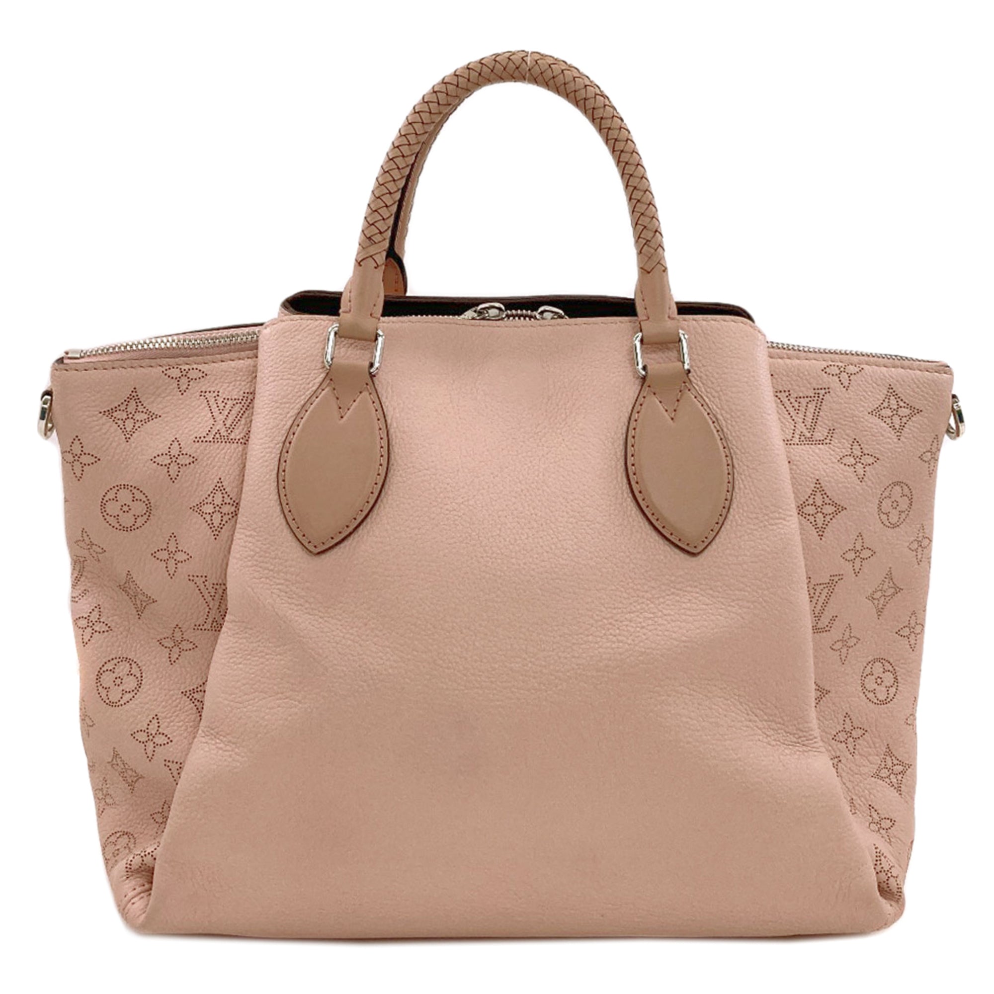 Louis Vuitton Magnolia Mahina Leather Handbag (Pre-Owned)