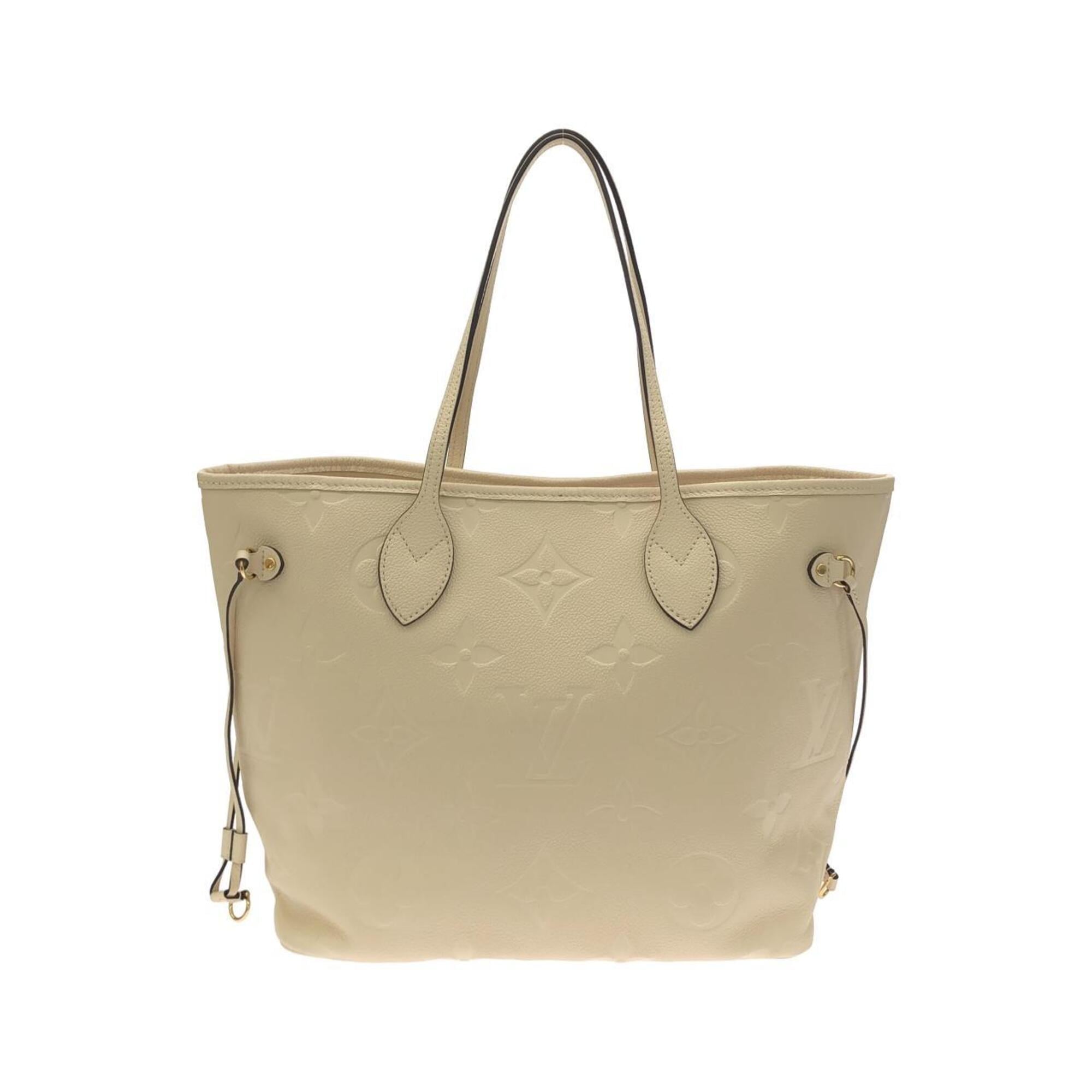 Louis Vuitton Beige Leather Handbag Pouch (Pre-Owned)