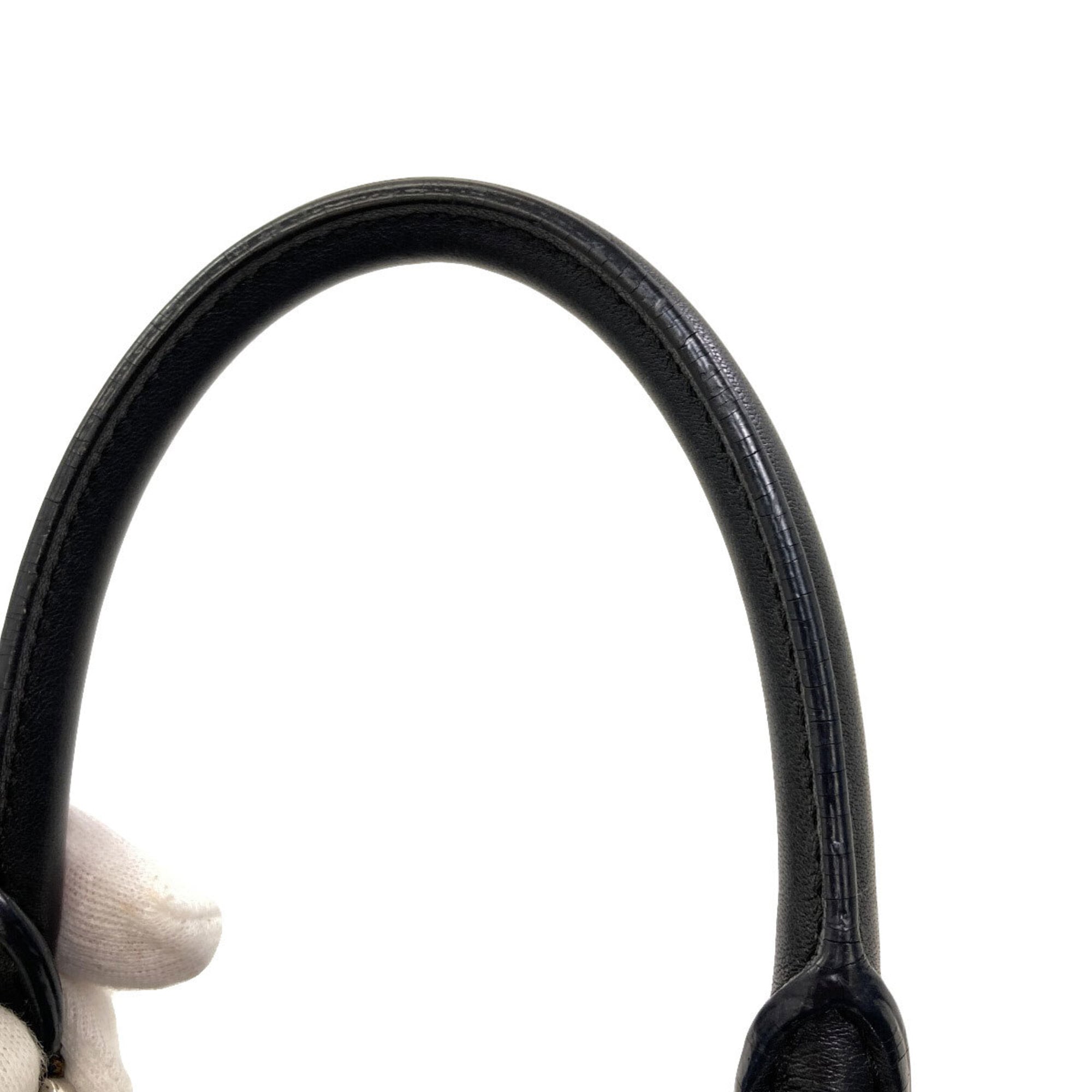 Loewe Black Leather Handbag (Pre-Owned)