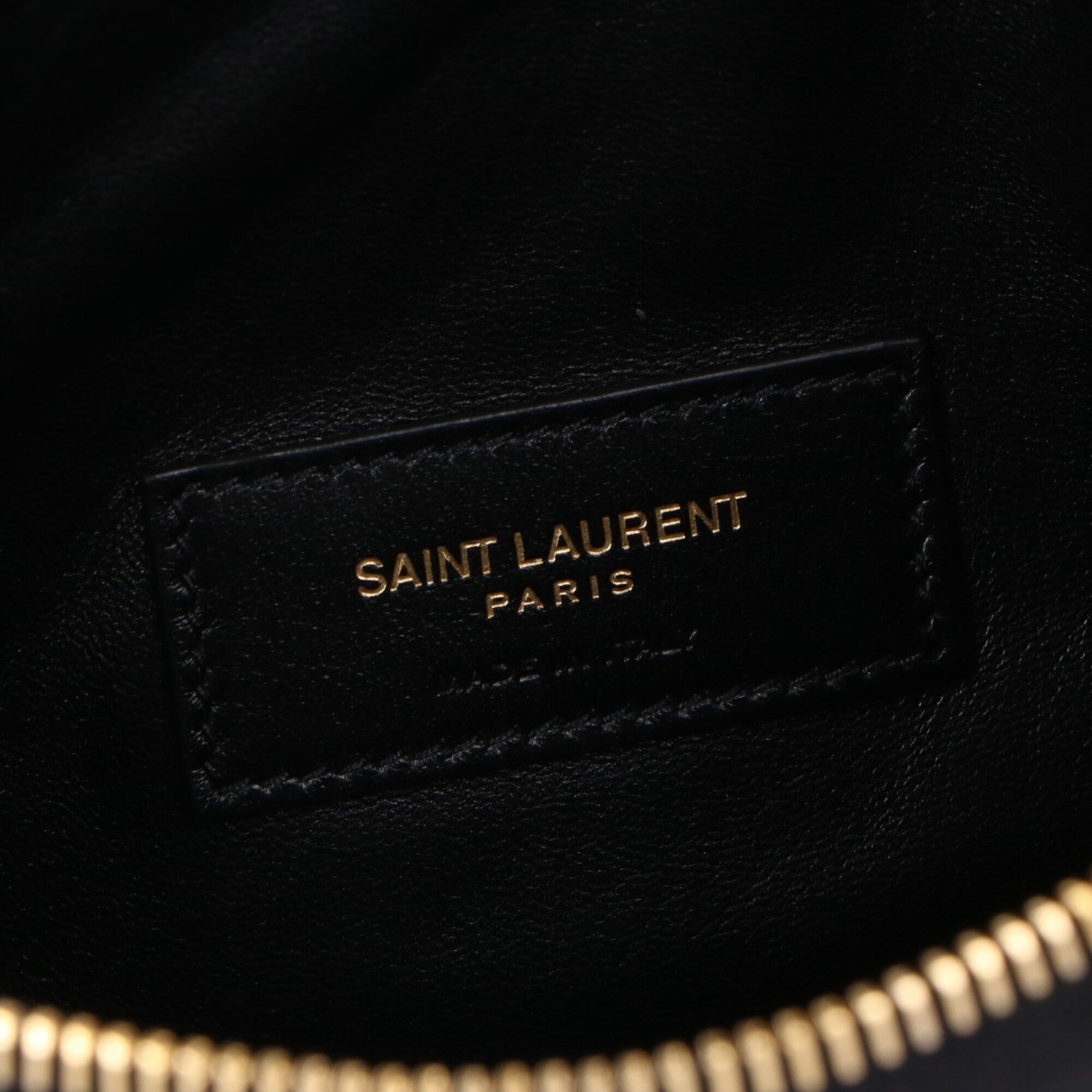 Yves Saint Laurent Black Leather Shoulder Bag (Pre-Owned)