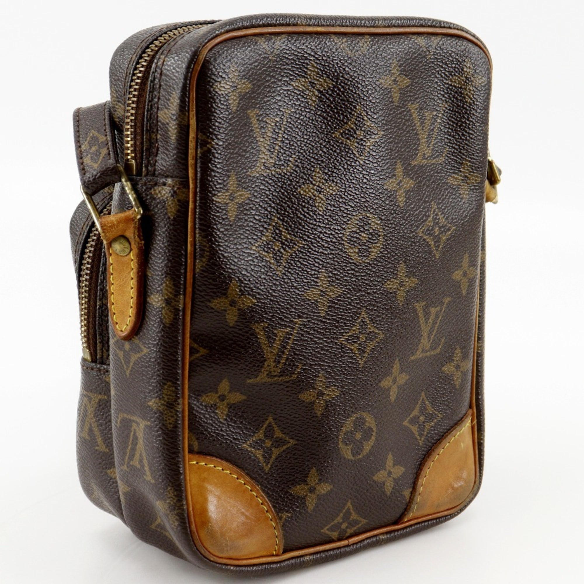 Louis Vuitton Brown Damier Canvas Shoulder Bag (Pre-Owned)