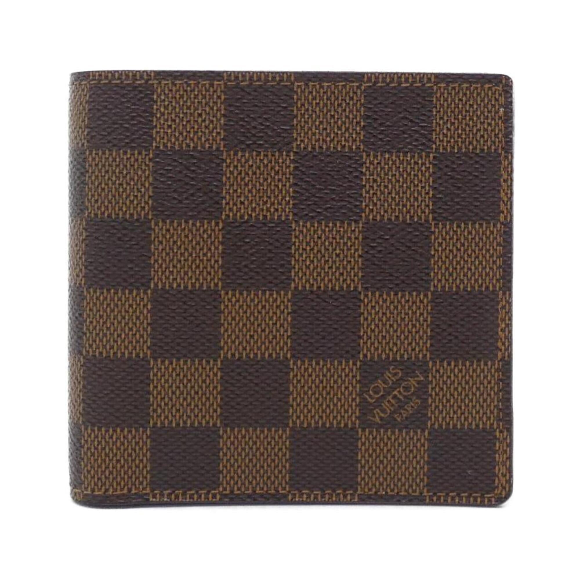 Louis Vuitton Ebene Coated Canvas Wallet (Bi-Fold) (Pre-Owned)