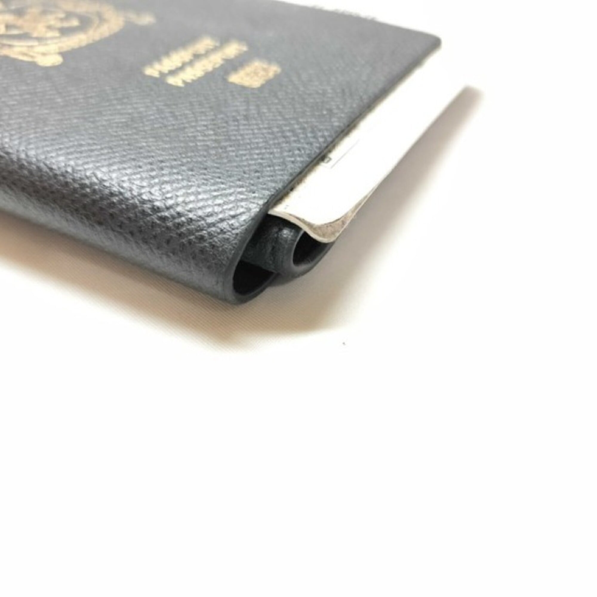 Balenciaga Black Leather Long Wallet (Bi-Fold) (Pre-Owned)
