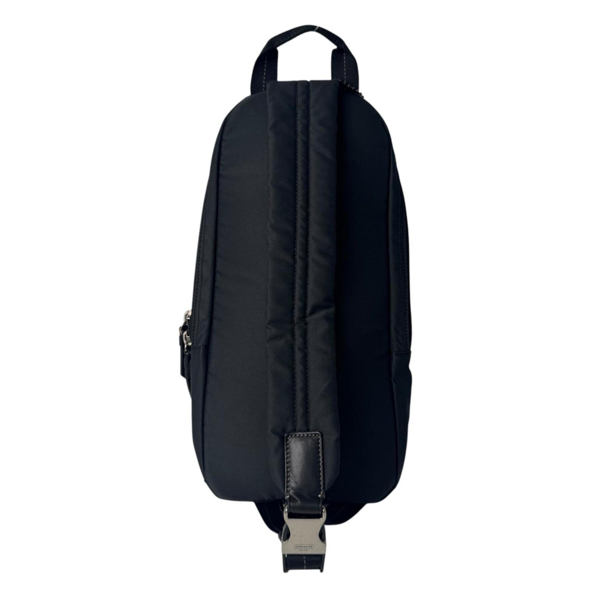 Coach Black Nylon Sling Bag (Pre-Owned)