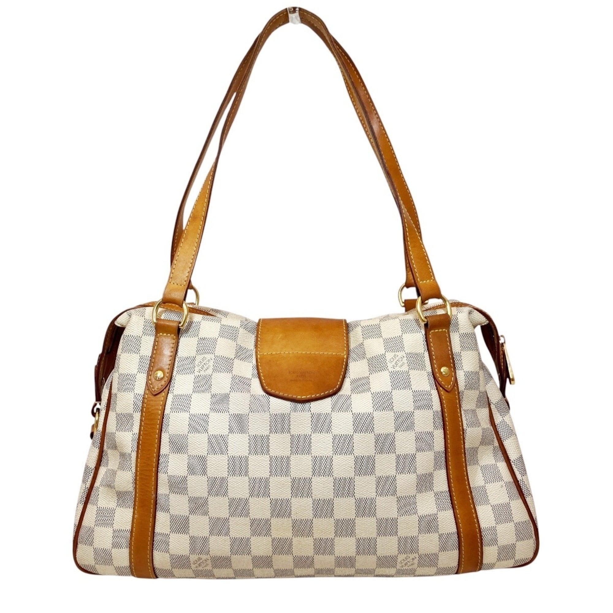 Louis Vuitton Damier Azur White Damier Canvas Tote Bag (Pre-Owned)