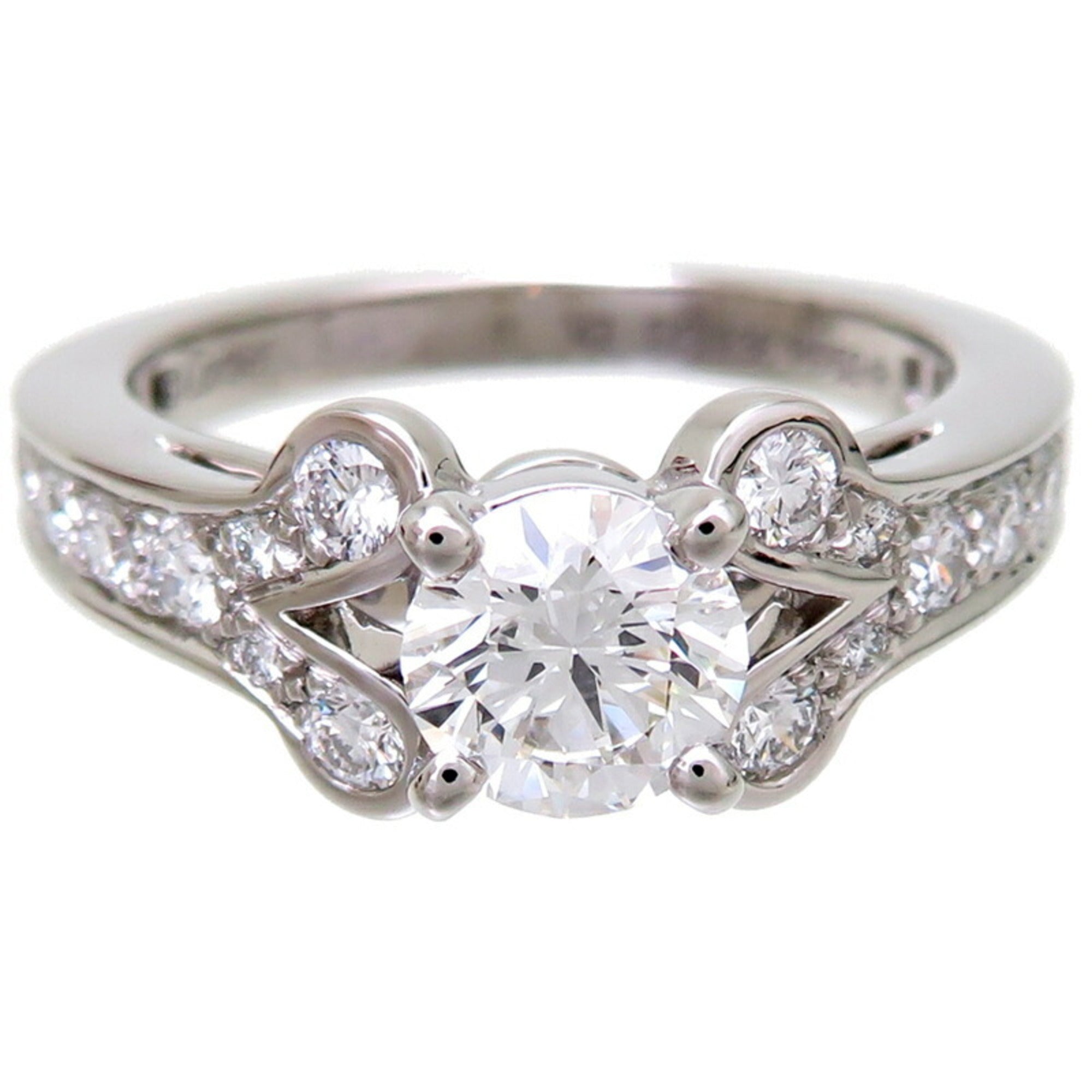 Cartier Platinum Platinum 950 Band Ring (Pre-Owned)