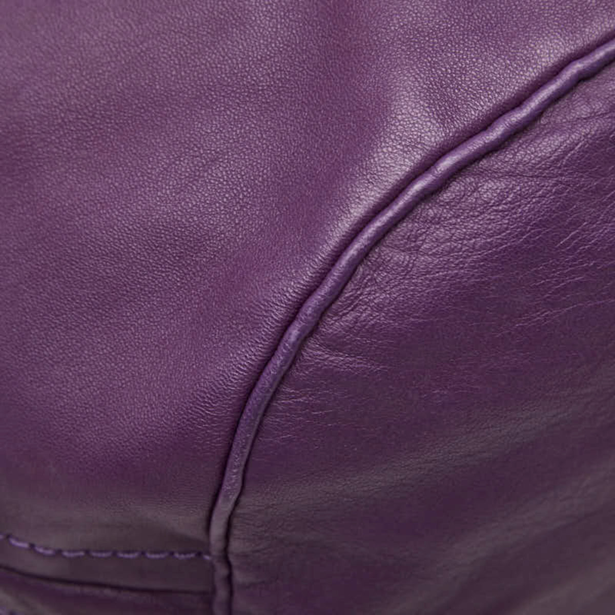 Chloé Purple Leather Shoulder Bag (Pre-Owned)