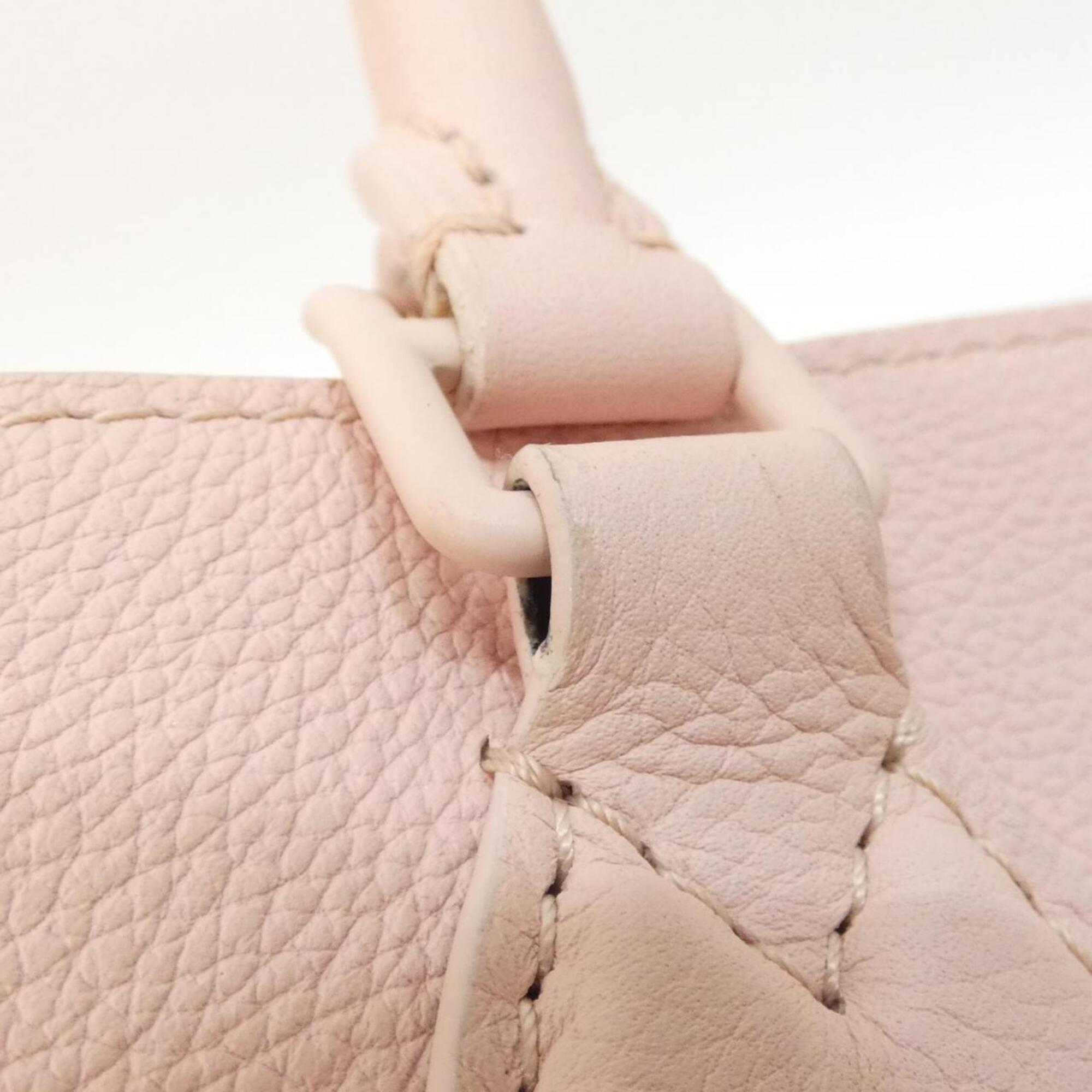 Louis Vuitton Pink Rose Leather Handbag (Pre-Owned)