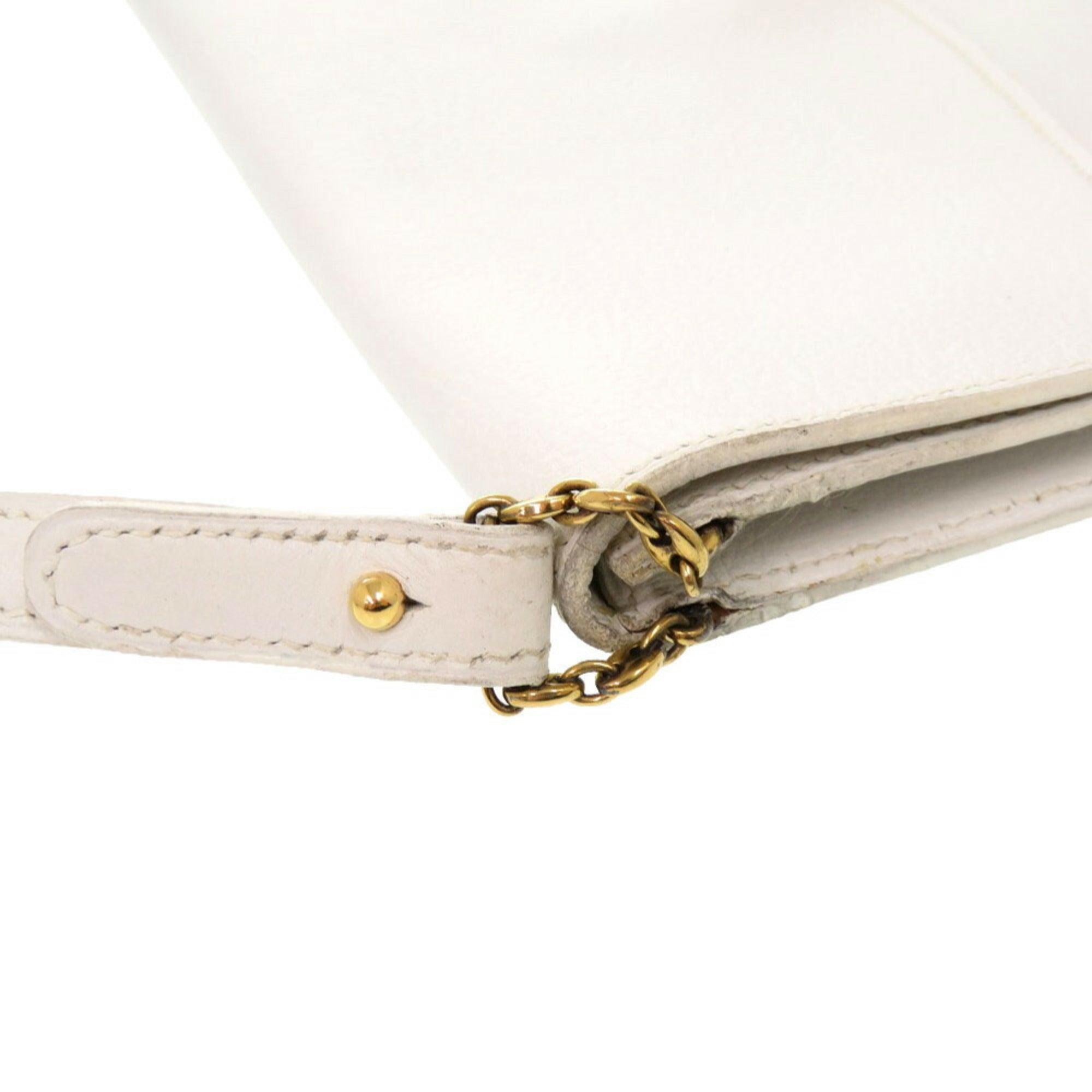 Hermes White Shoulder Bag (Pre-Owned)