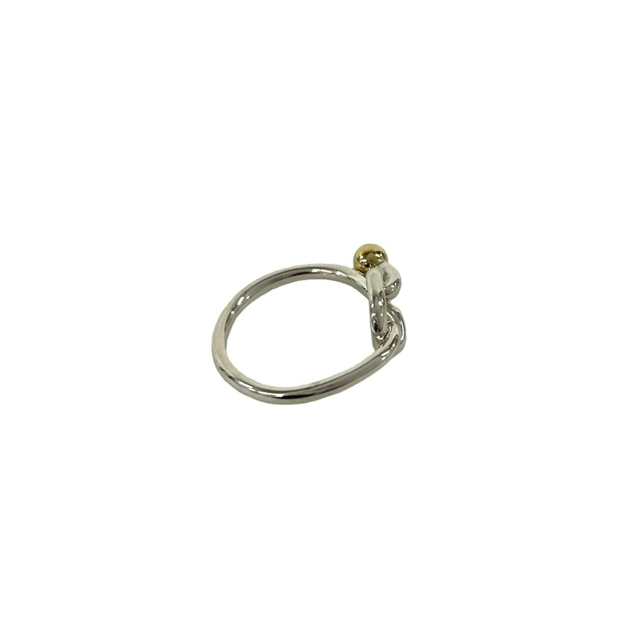Tiffany Gold Silver Band Ring (Pre-Owned)
