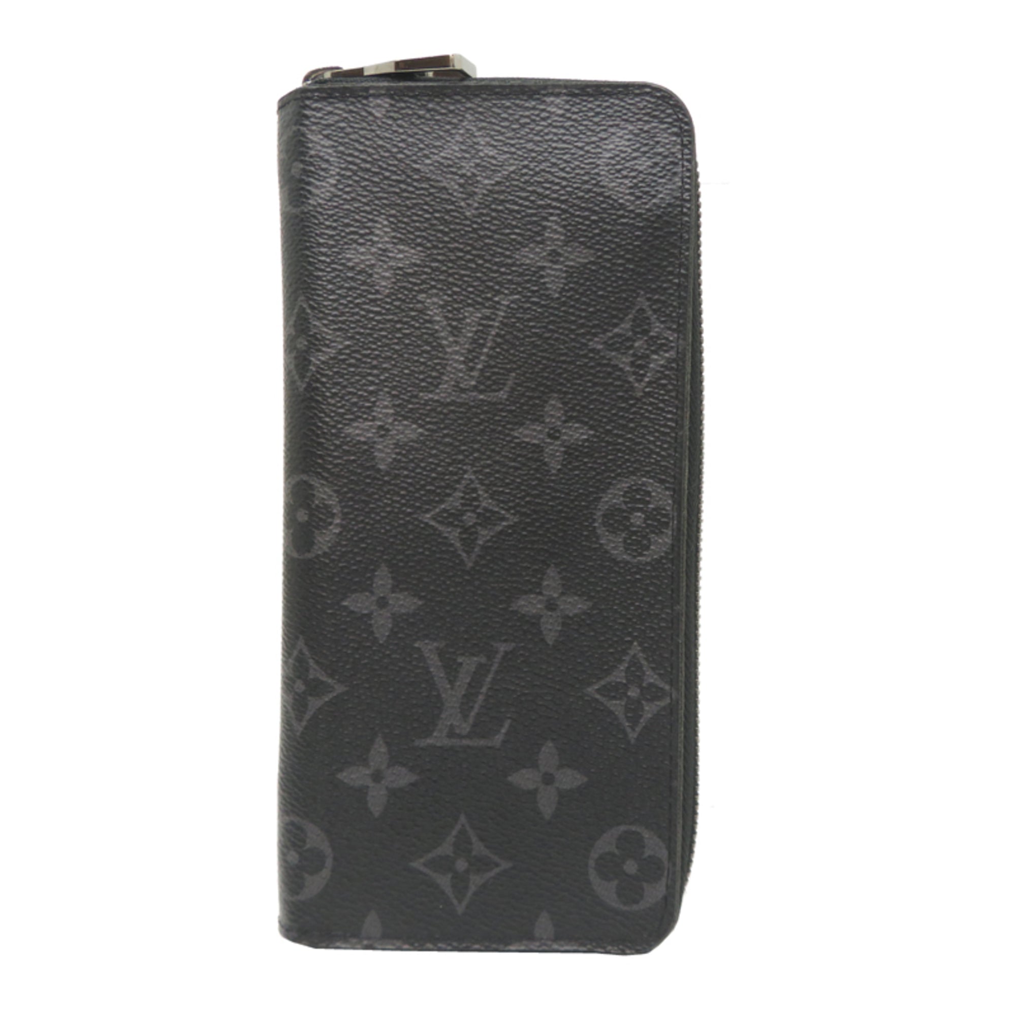 Louis Vuitton Black Monogram Eclipse Long Wallet (Bi-Fold) (Pre-Owned)