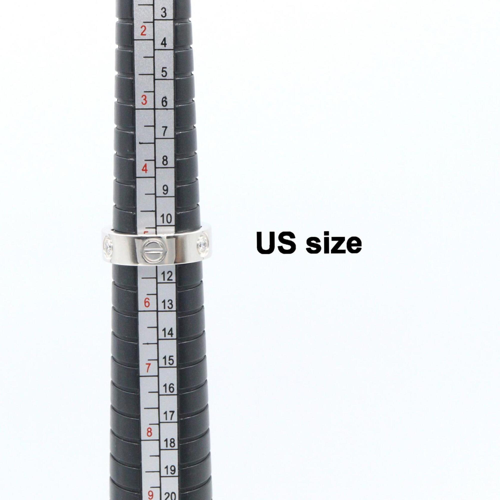 Cartier White Gold White Gold (18K) Band Ring (Pre-Owned)