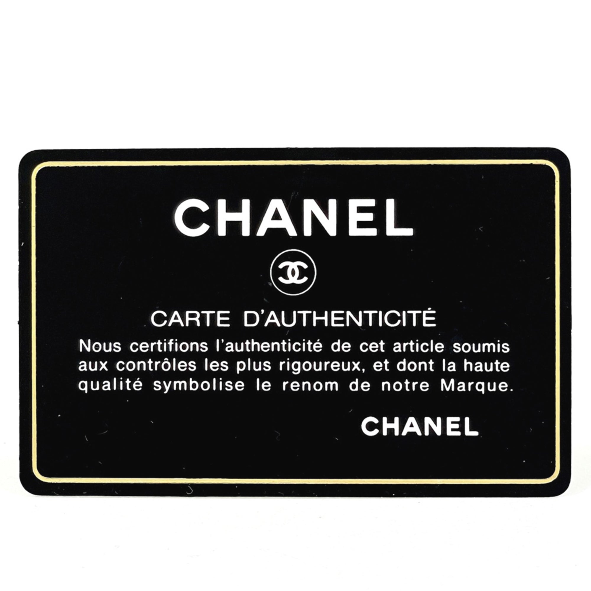 Chanel Black Coated Canvas Tote Bag (Pre-Owned)