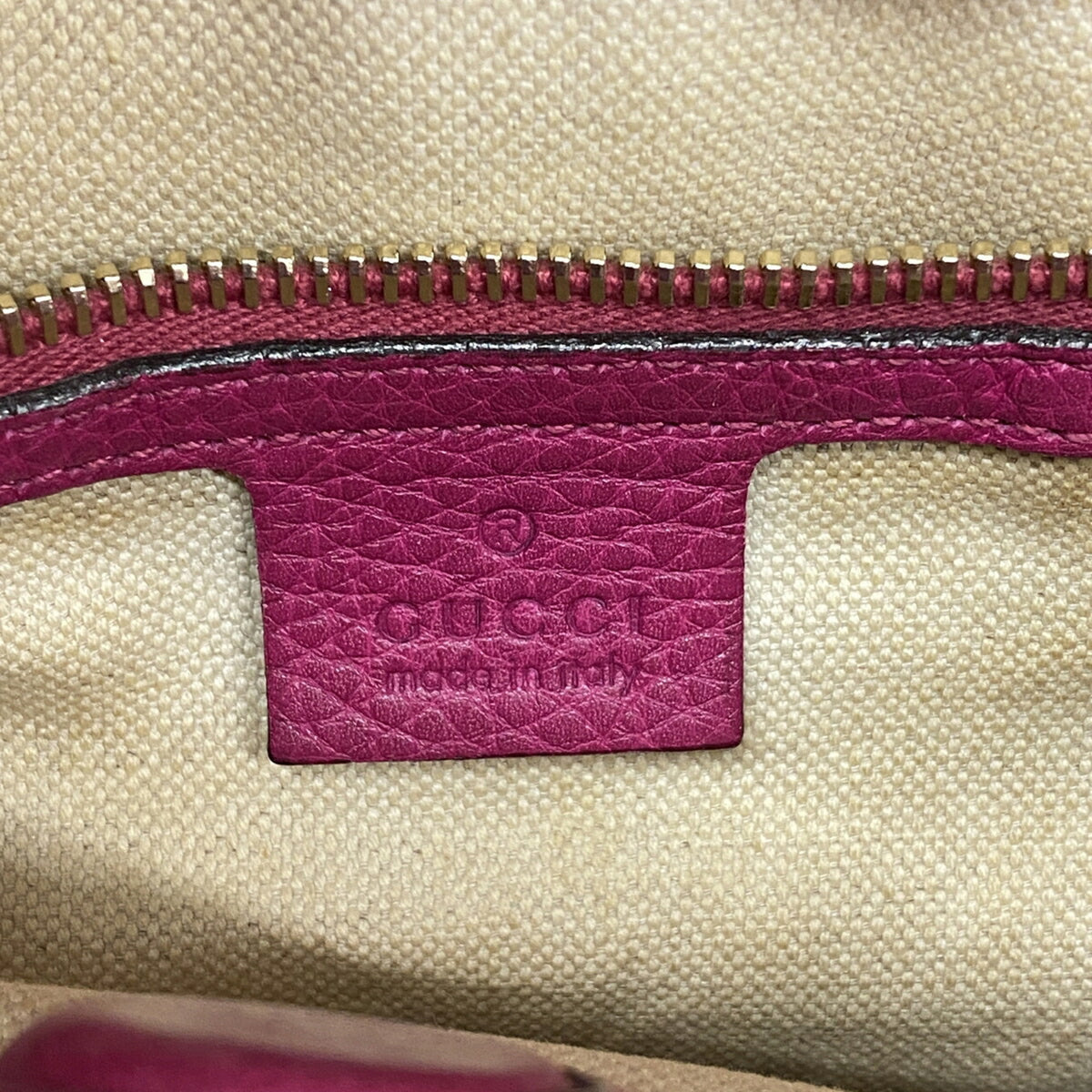 Gucci Purple Leather Handbag (Pre-Owned)