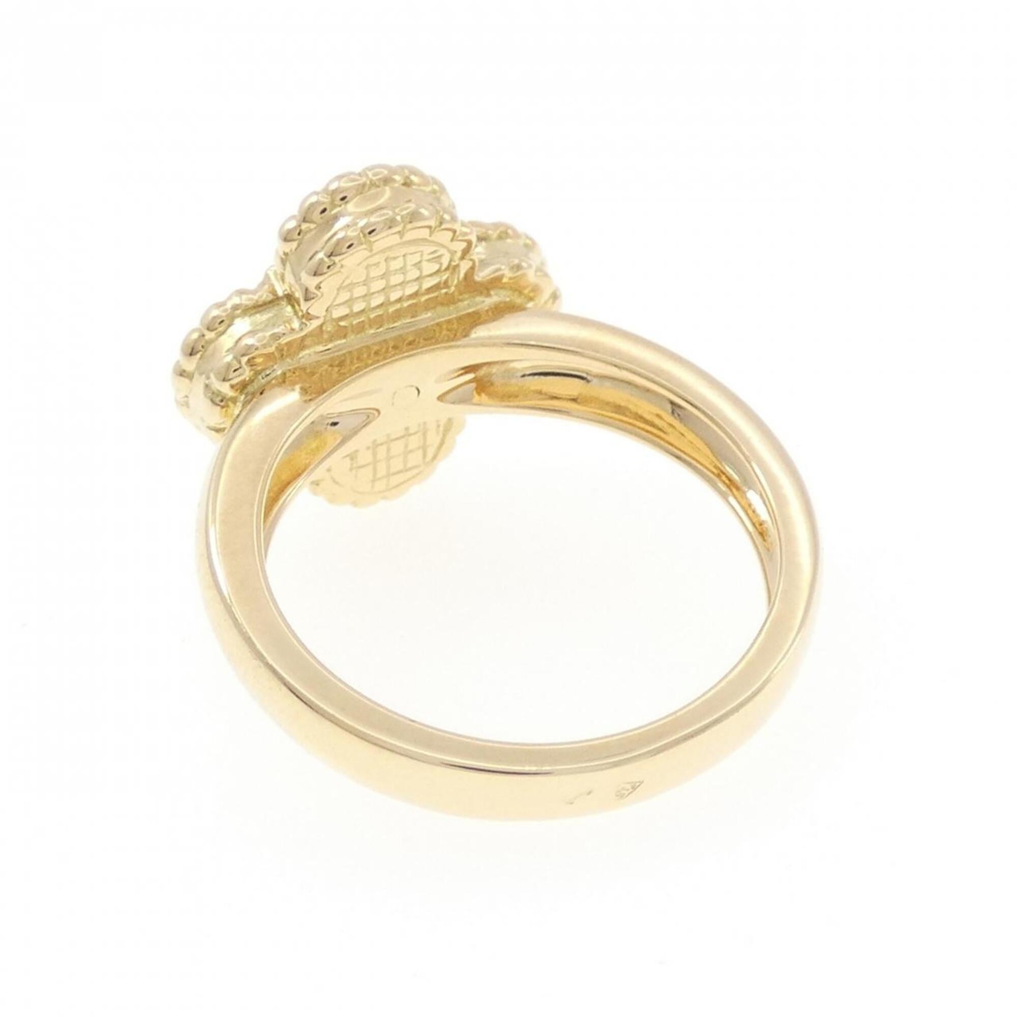 Van Cleef & Arpels Yellow Gold (18K) Band Ring (Pre-Owned)