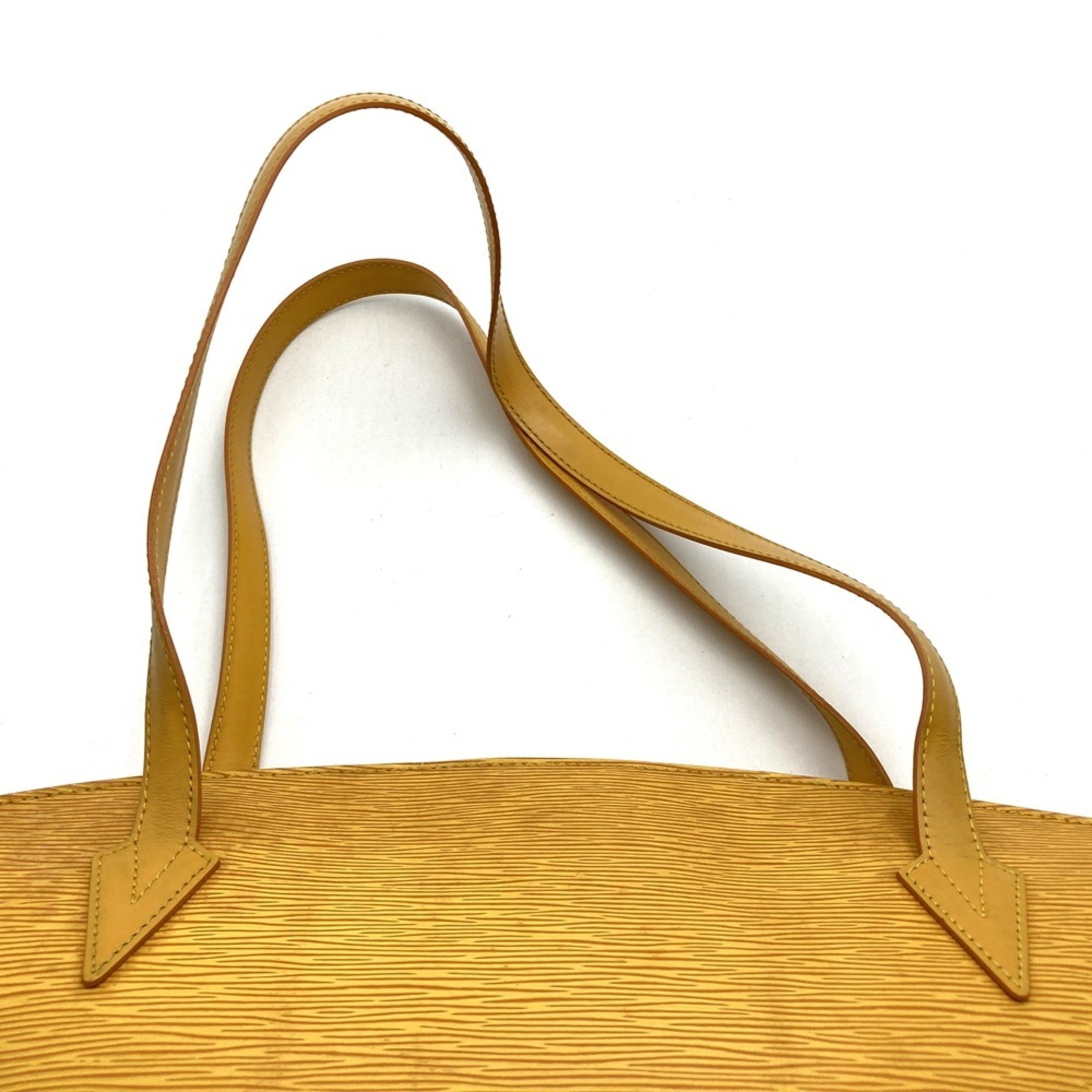 Louis Vuitton Epi Yellow Epi Leather Shoulder Bag (Pre-Owned)