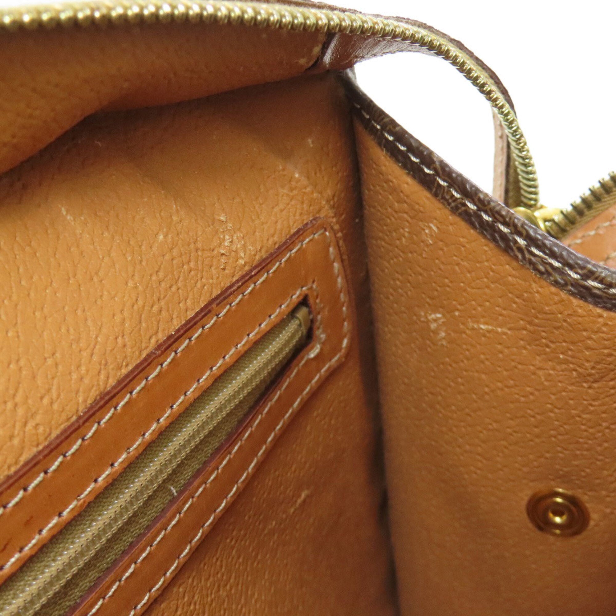 Celine Macadam Brown Pvc Handbag (Pre-Owned)