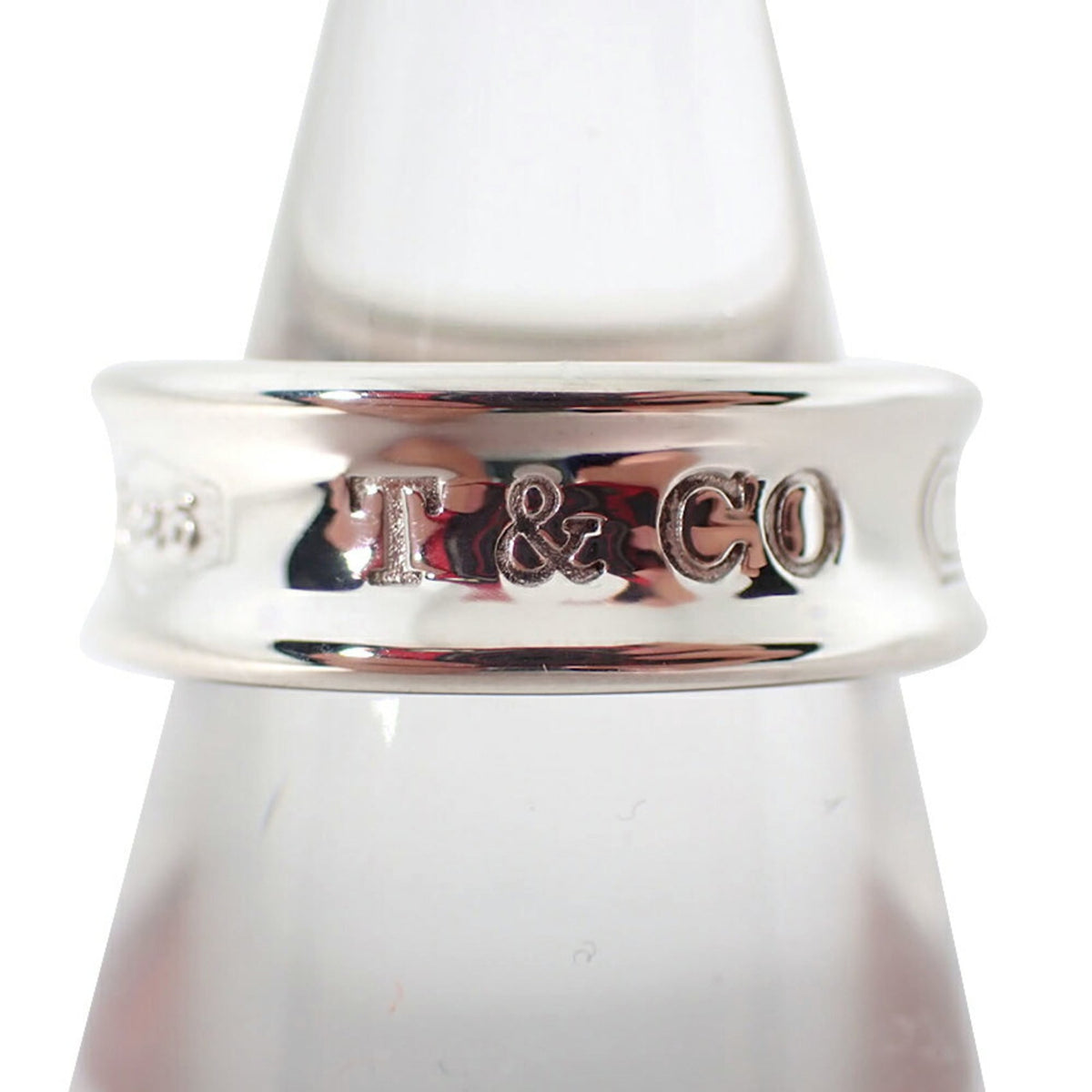 Tiffany Sterling Silver 925 Band Ring (Pre-Owned)