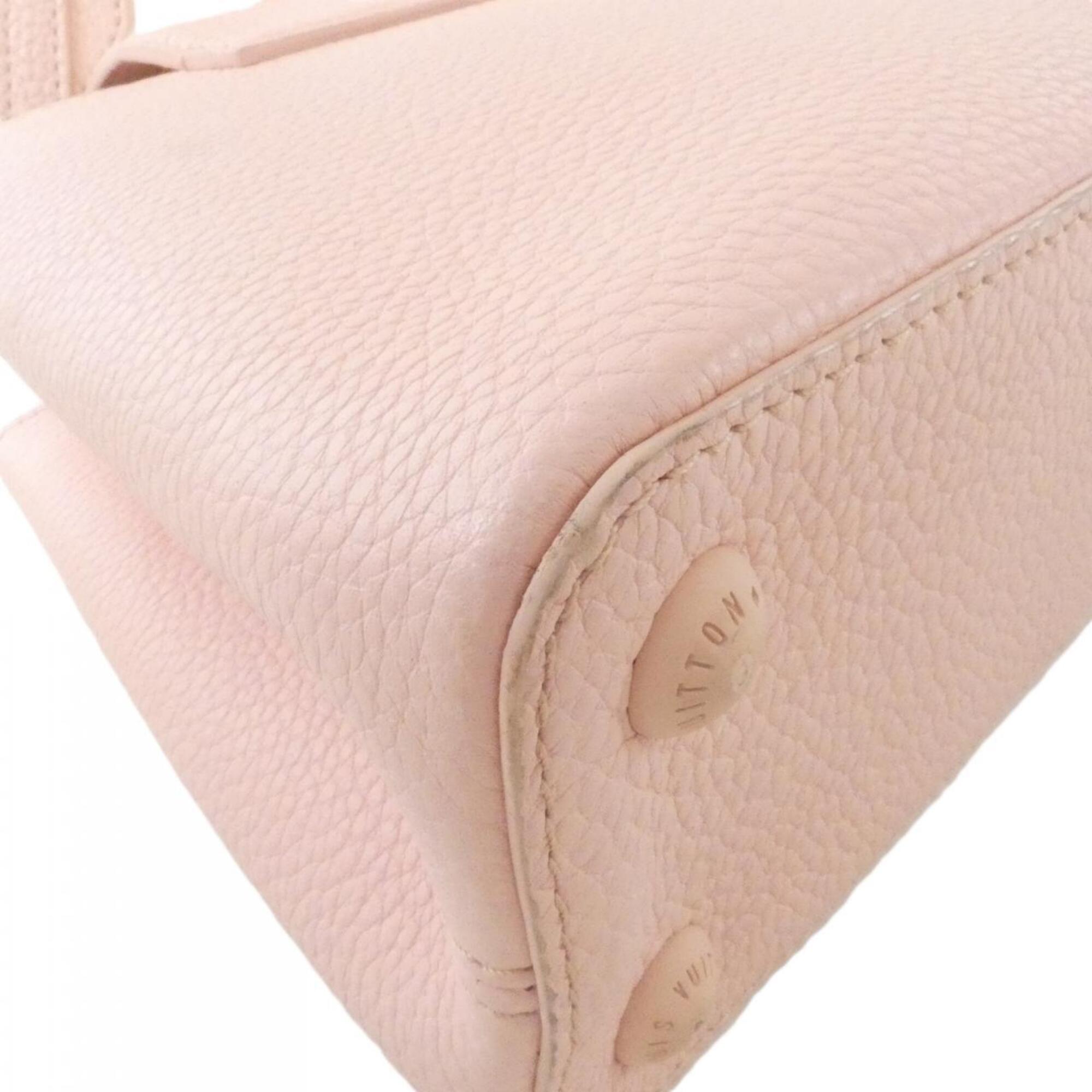 Louis Vuitton Pink Leather Handbag (Pre-Owned)