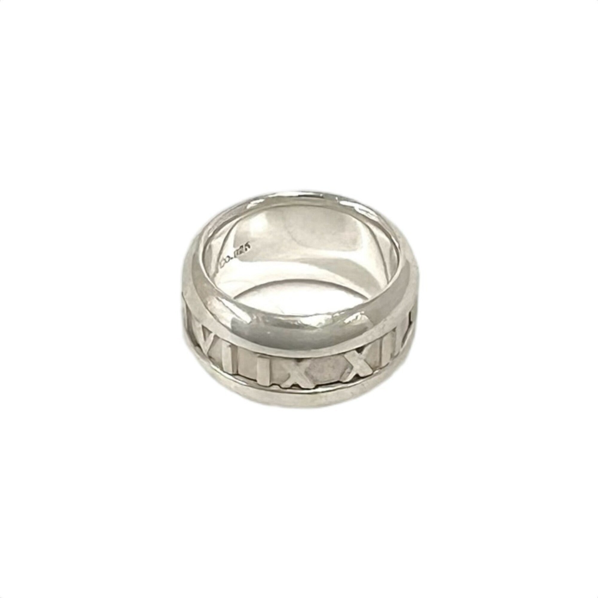 Tiffany Silver Silver 925 Band Ring (Pre-Owned)