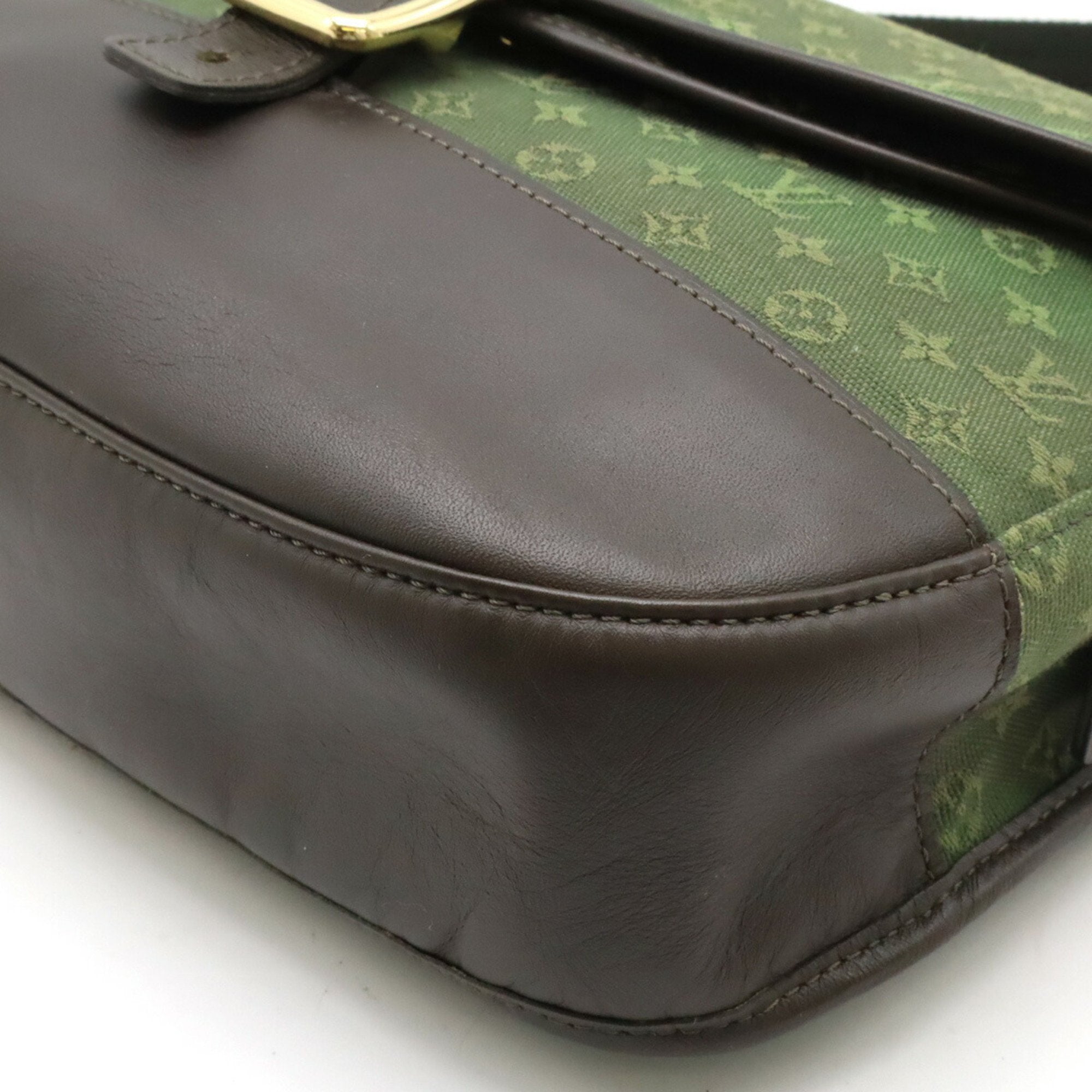 Louis Vuitton Tst Khaki Monogram Leather Shoulder Bag (Pre-Owned)