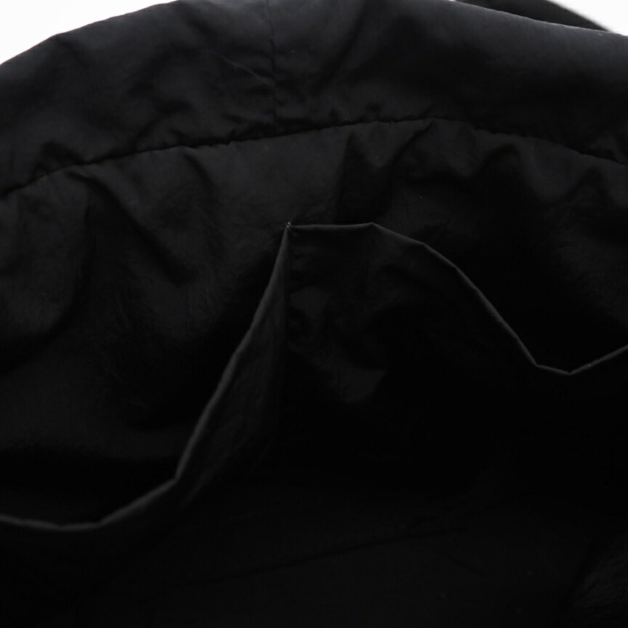 Bottega Veneta Black Nylon Shoulder Bag (Pre-Owned)