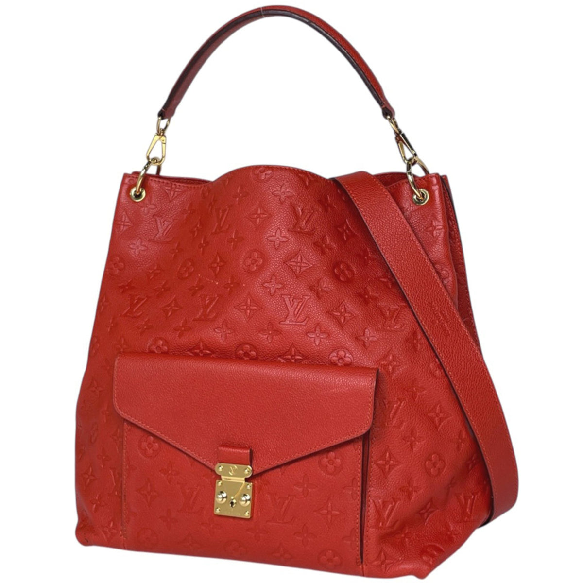 Louis Vuitton Auriane Monogram Empreinte Shoulder Bag (Pre-Owned)