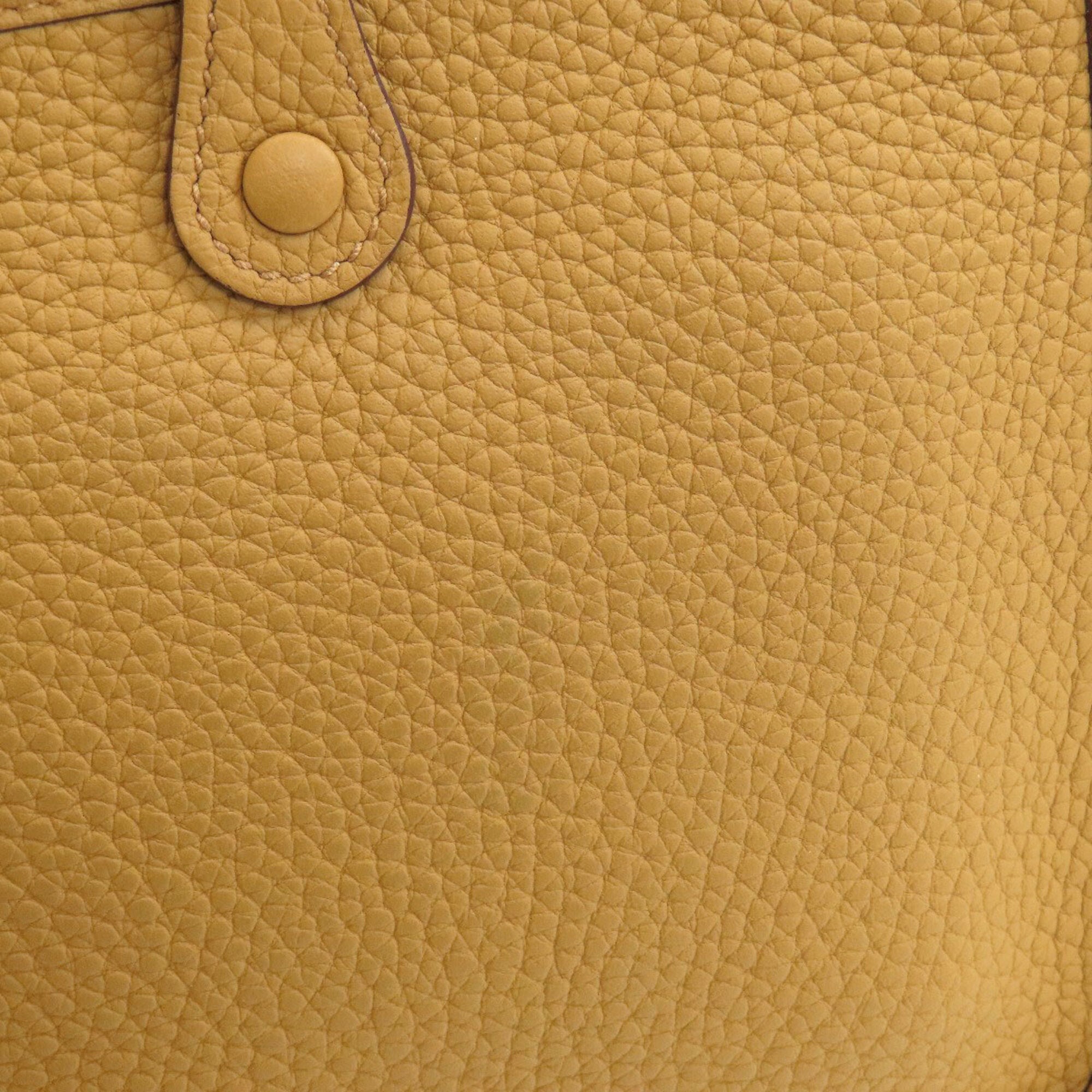 Hermes Light Brown Leather Shoulder Bag (Pre-Owned)