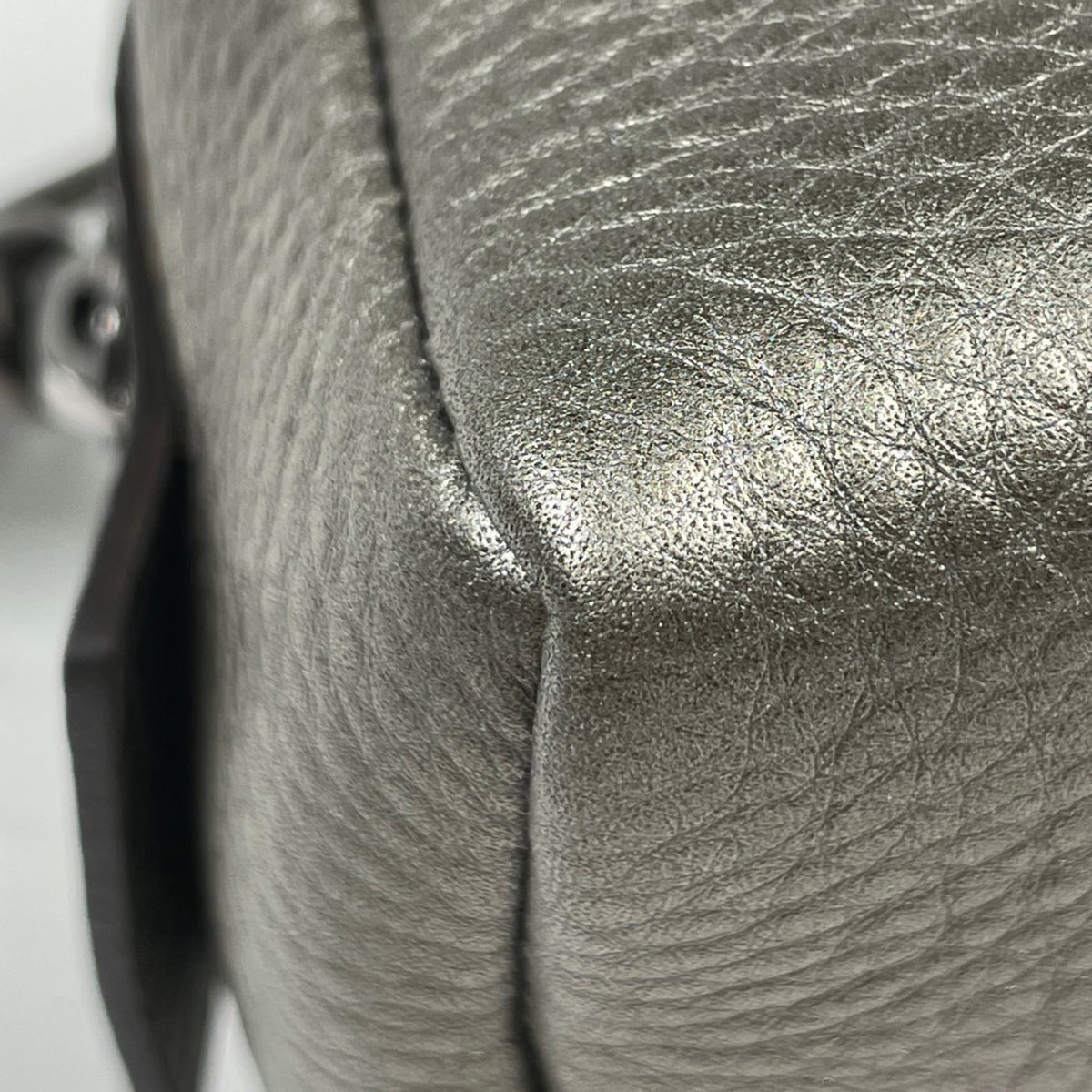 Gucci Soho Beige Leather Pouch (Pre-Owned)