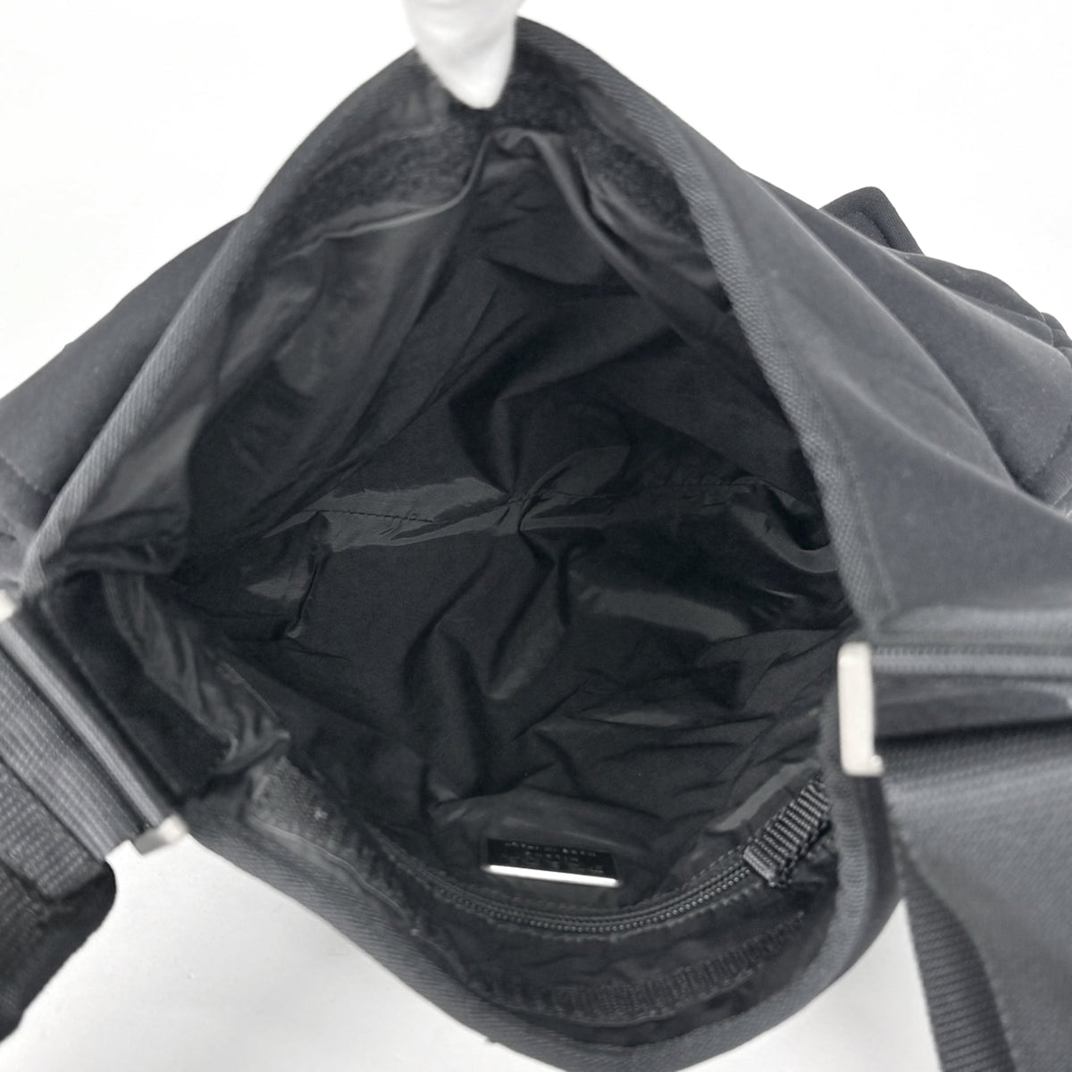 Prada Black Fabric Shoulder Bag (Pre-Owned)