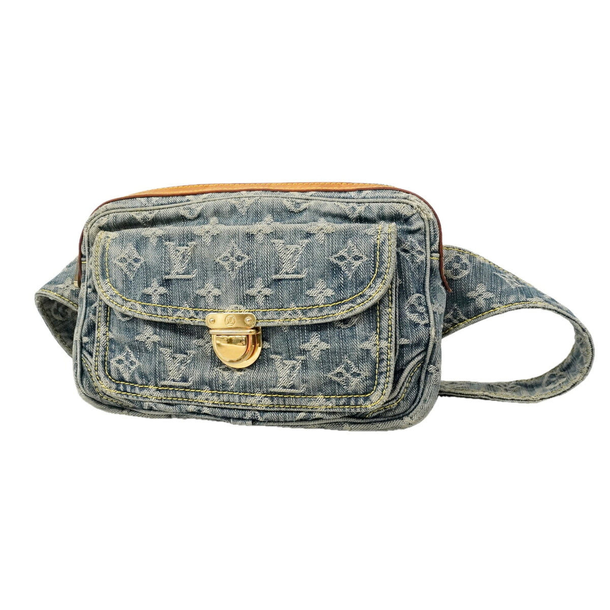 Louis Vuitton Blue Fanny Pack (Pre-Owned)