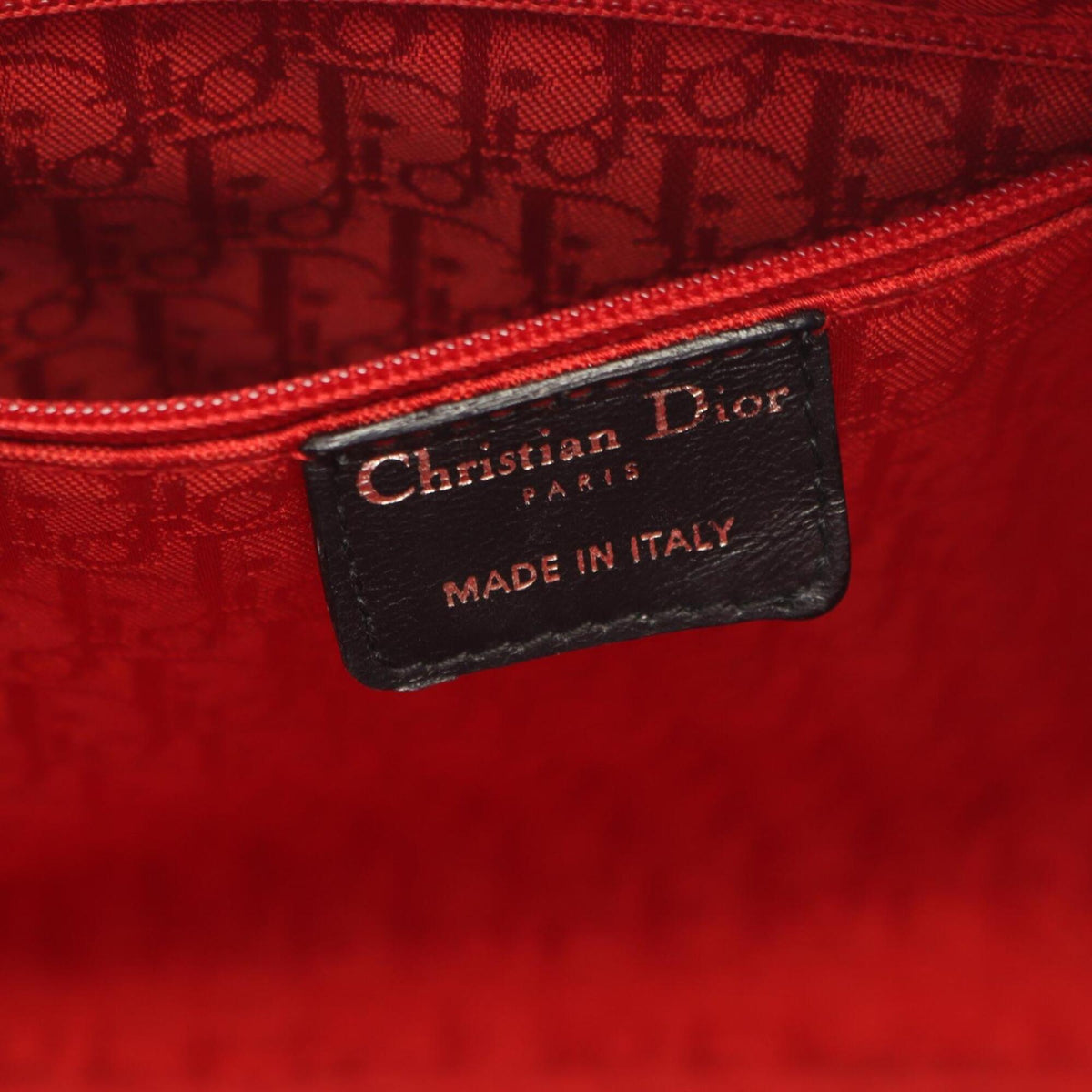 Christian Dior Black Leather Handbag (Pre-Owned)