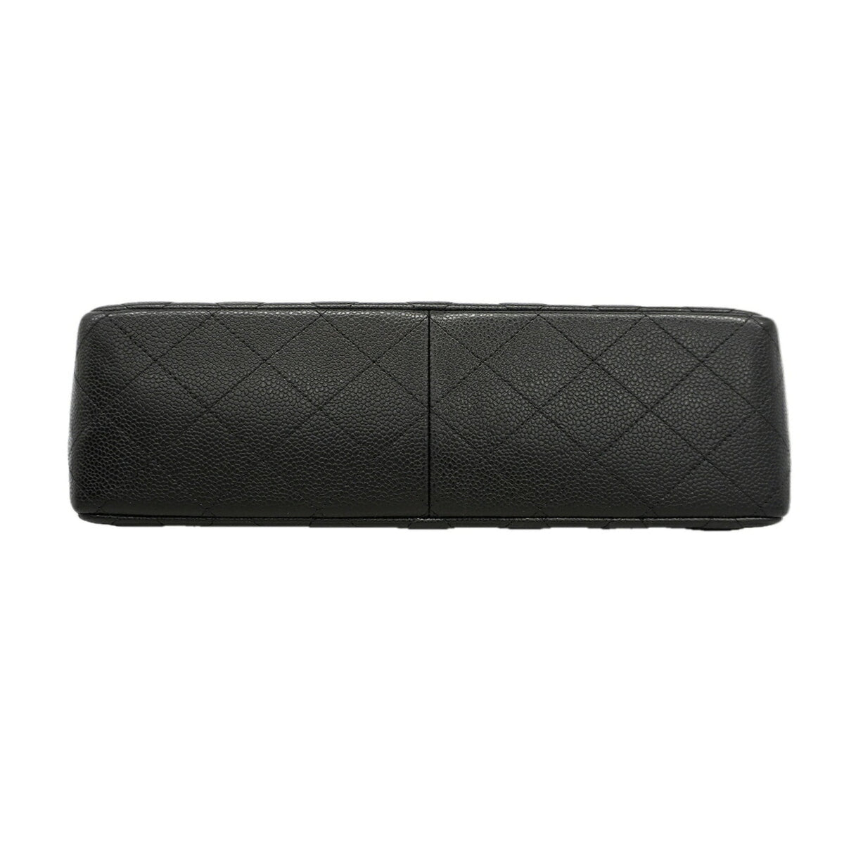 Chanel Black Grained Calfskin Shoulder Bag (Pre-Owned)