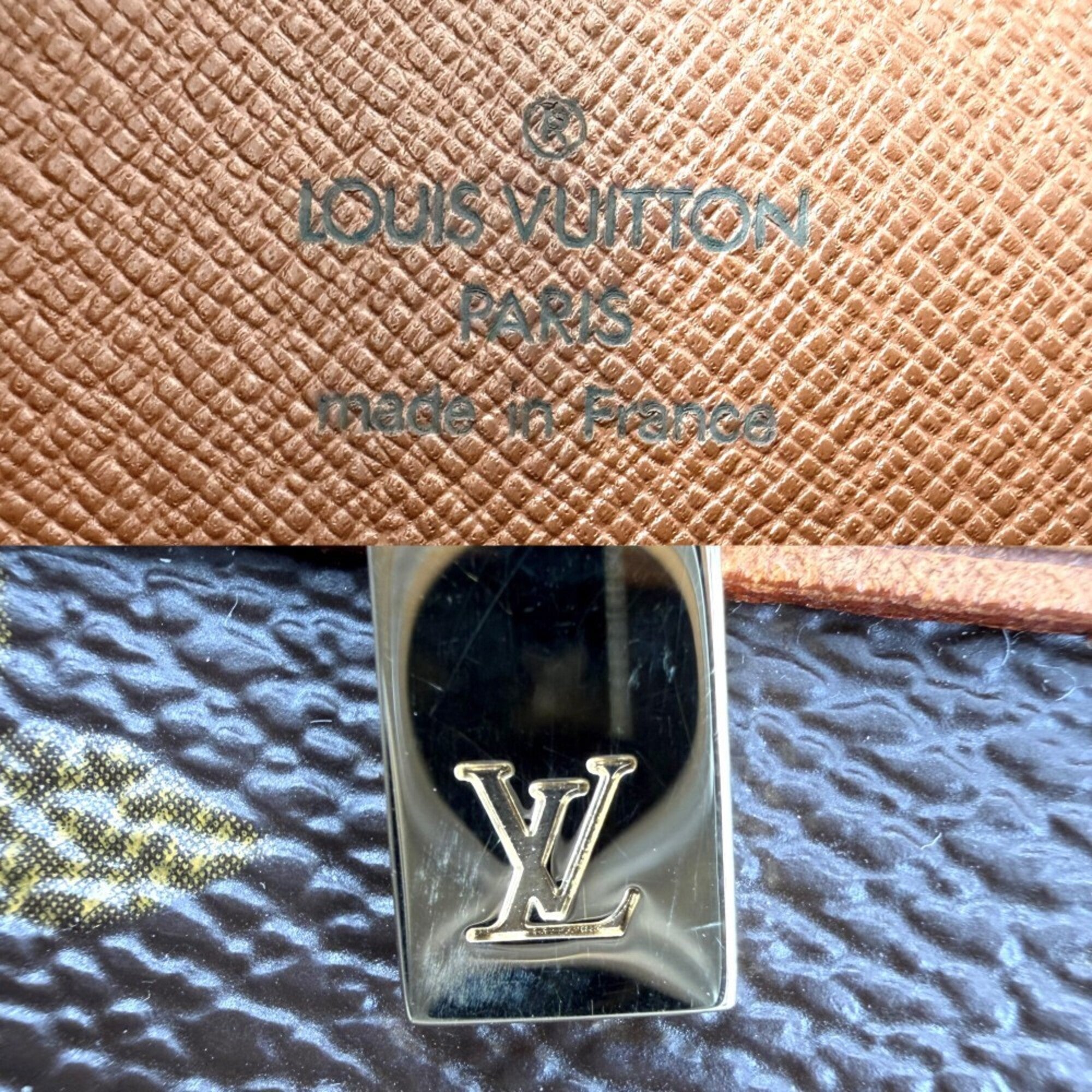 Louis Vuitton Brown Monogram White Monogram Handbag (Pre-Owned)