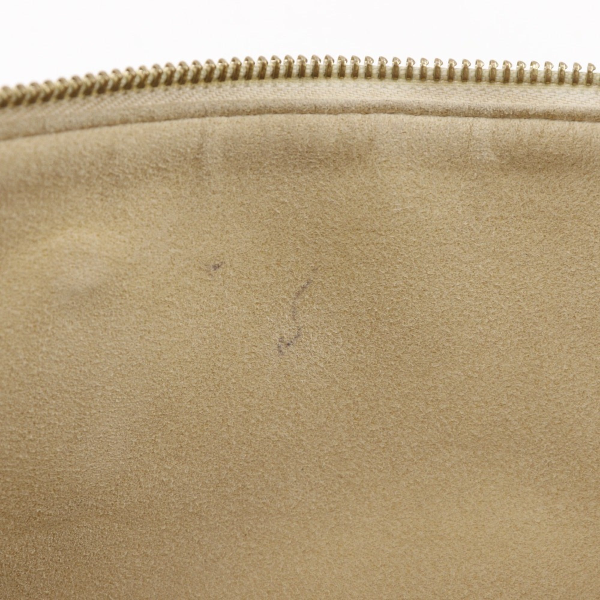 Louis Vuitton White Damier Azur Canvas Handbag (Pre-Owned)